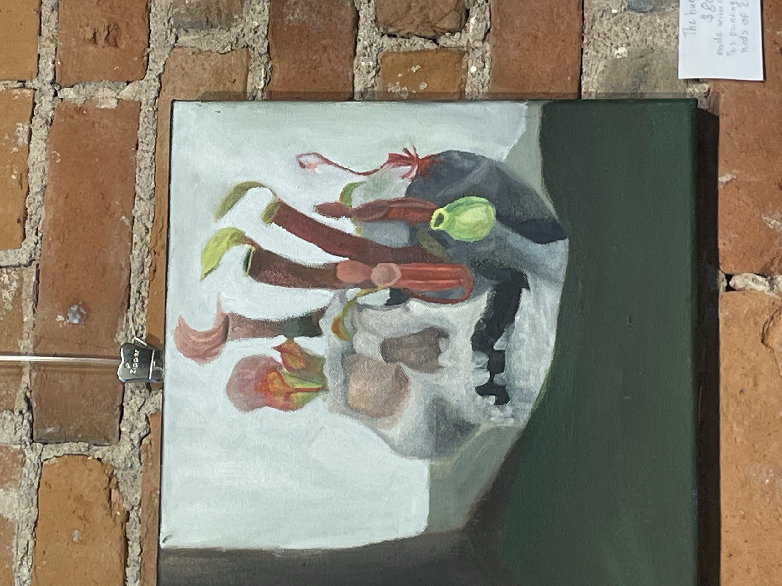 skull #2 
oil on cavas
2023