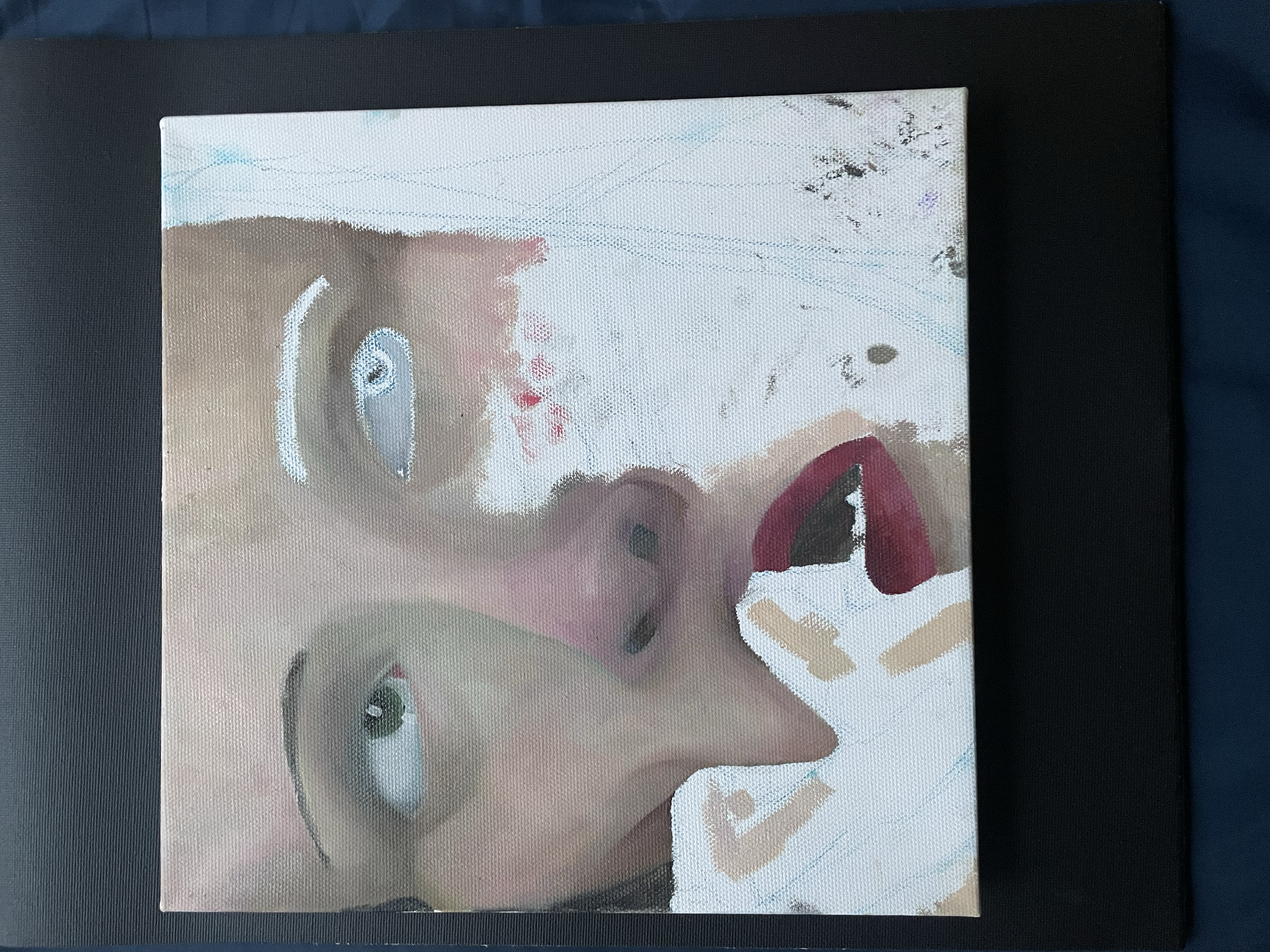 lady painting #7
oil on canvas 
2023