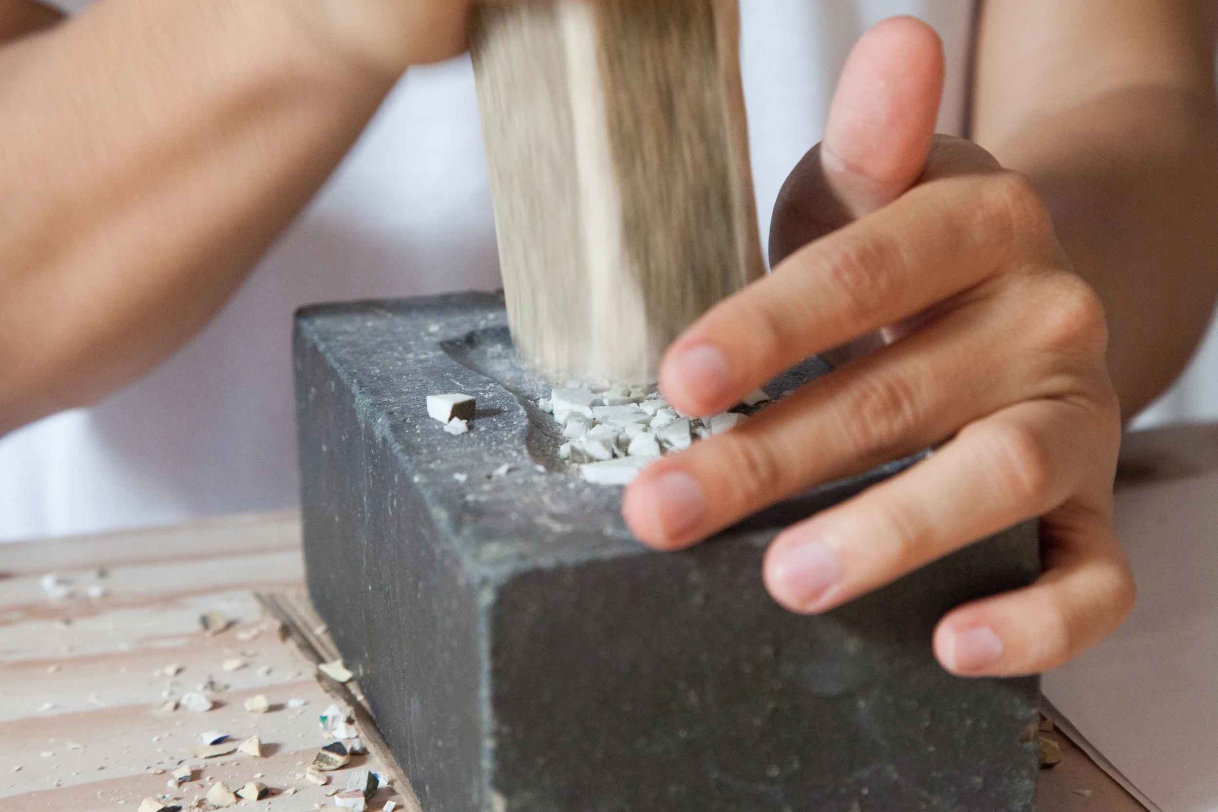 Memento performance, Delfina Foundation, Victoria, London, 2017. Photo: Christian Lübbert