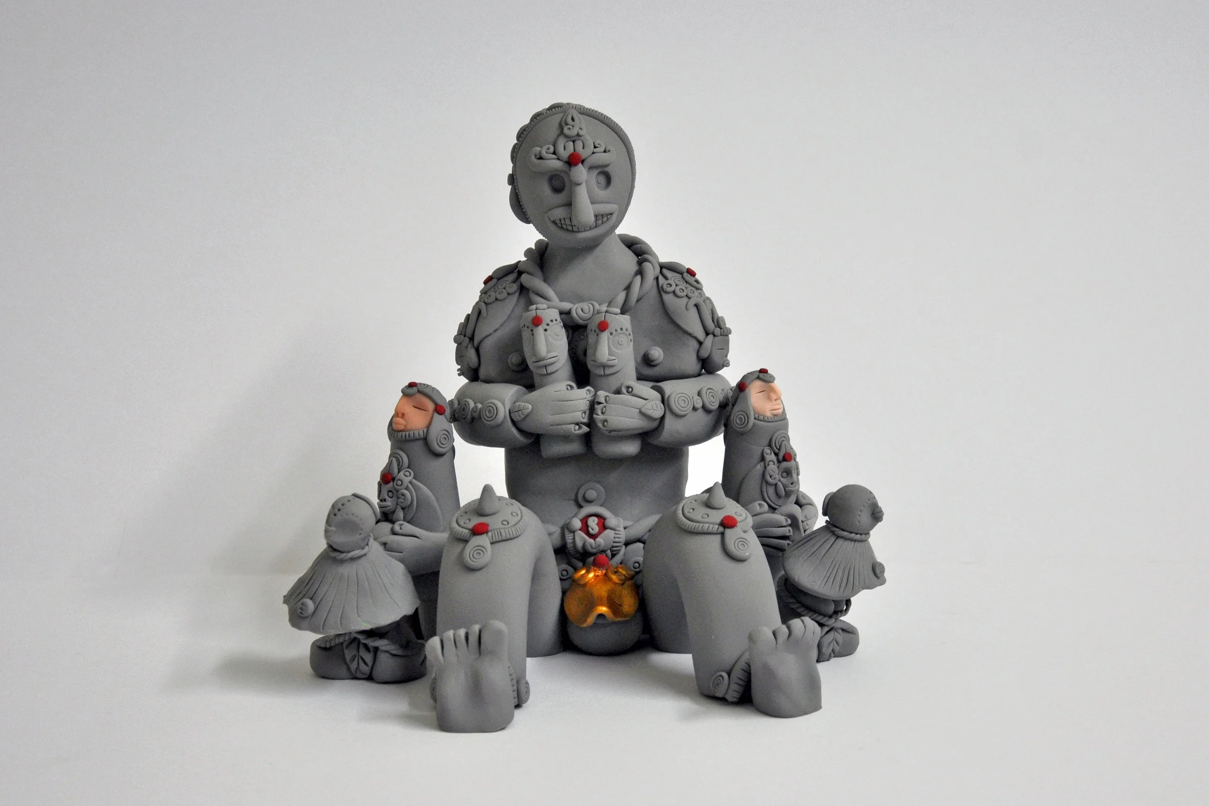 The Great Divide between Spirit and Mankind at Medulla Art Gallery, Woodbrook, Trinidad and Tobago, 2014. Photo: Joshua Lue Chee Kong