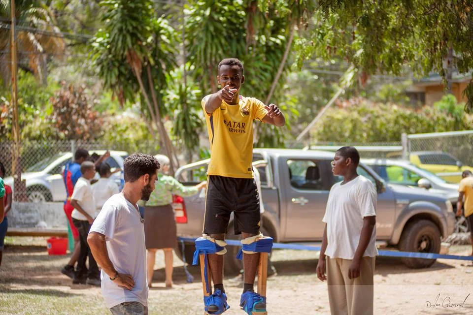 Earth Day at Servol School with IAMMovement, Cascade, St. Anns, Trinidad and Tobago, 2017. Photo: Dylan Quesnel