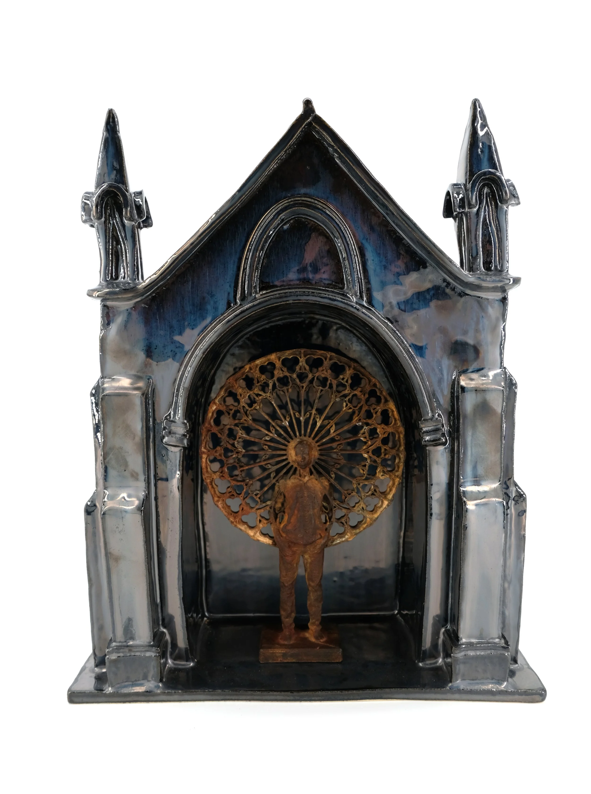 Reliquary for What my Body Holds II (Rose Window), 2020-2026
