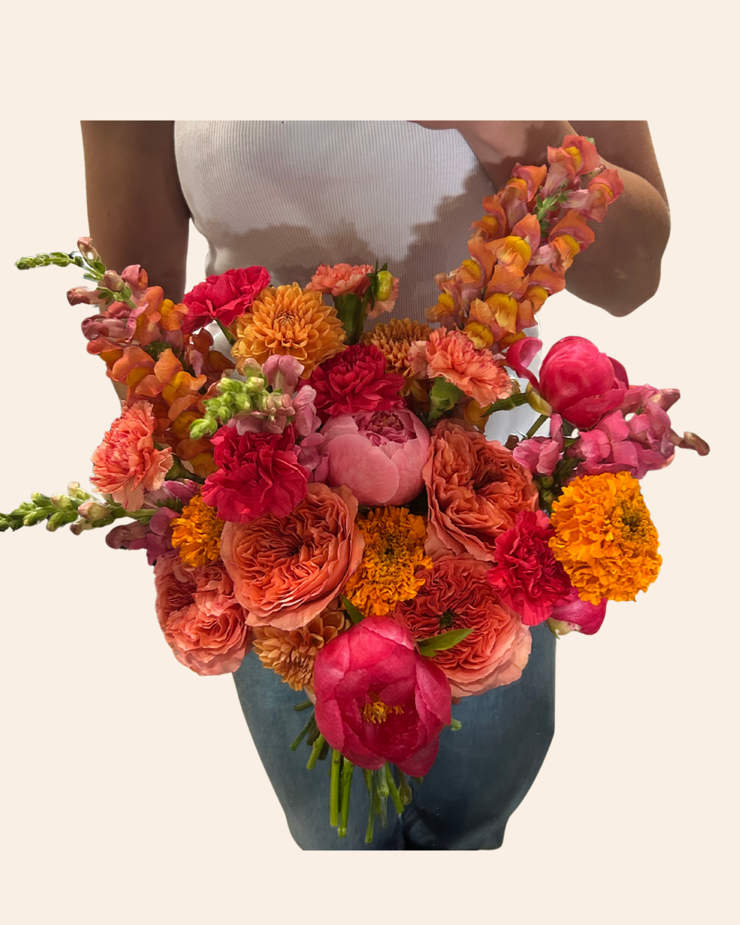 Bright Colourful Bridal Bouquet