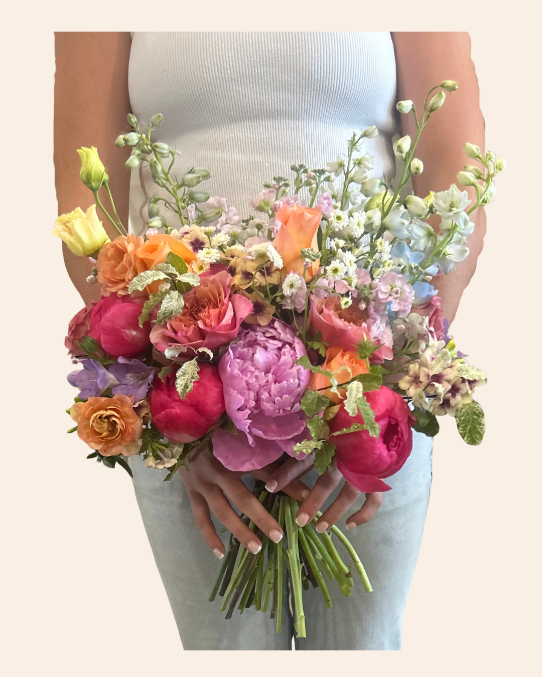 Colourful Bridal Bouquet