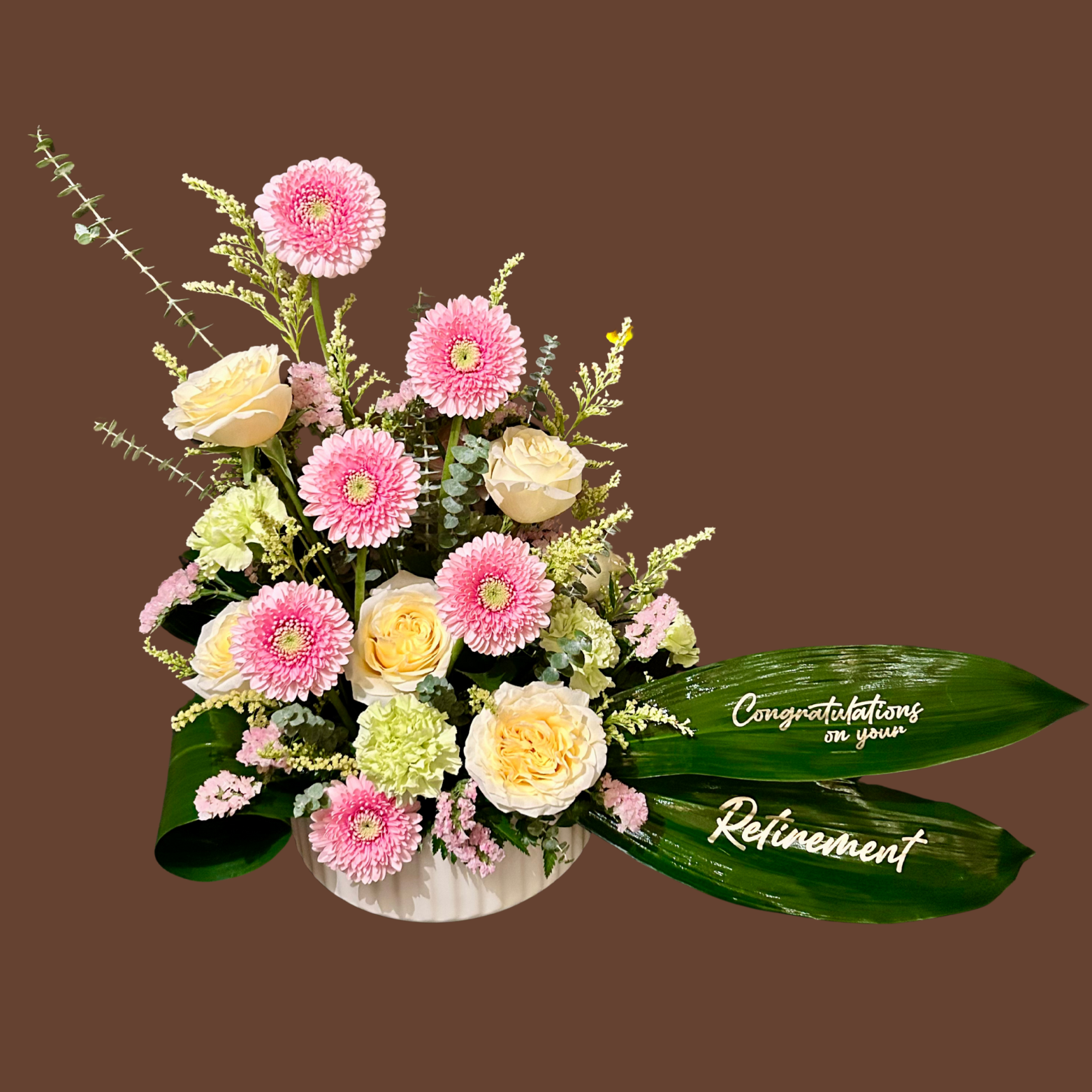 Retirement Flower Arrangement