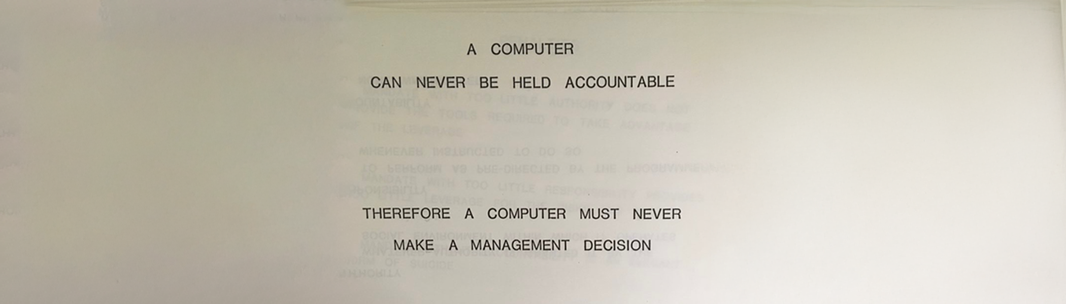 The Question Machines Cannot Answer: Who’s Held Accountable? — Digital ...