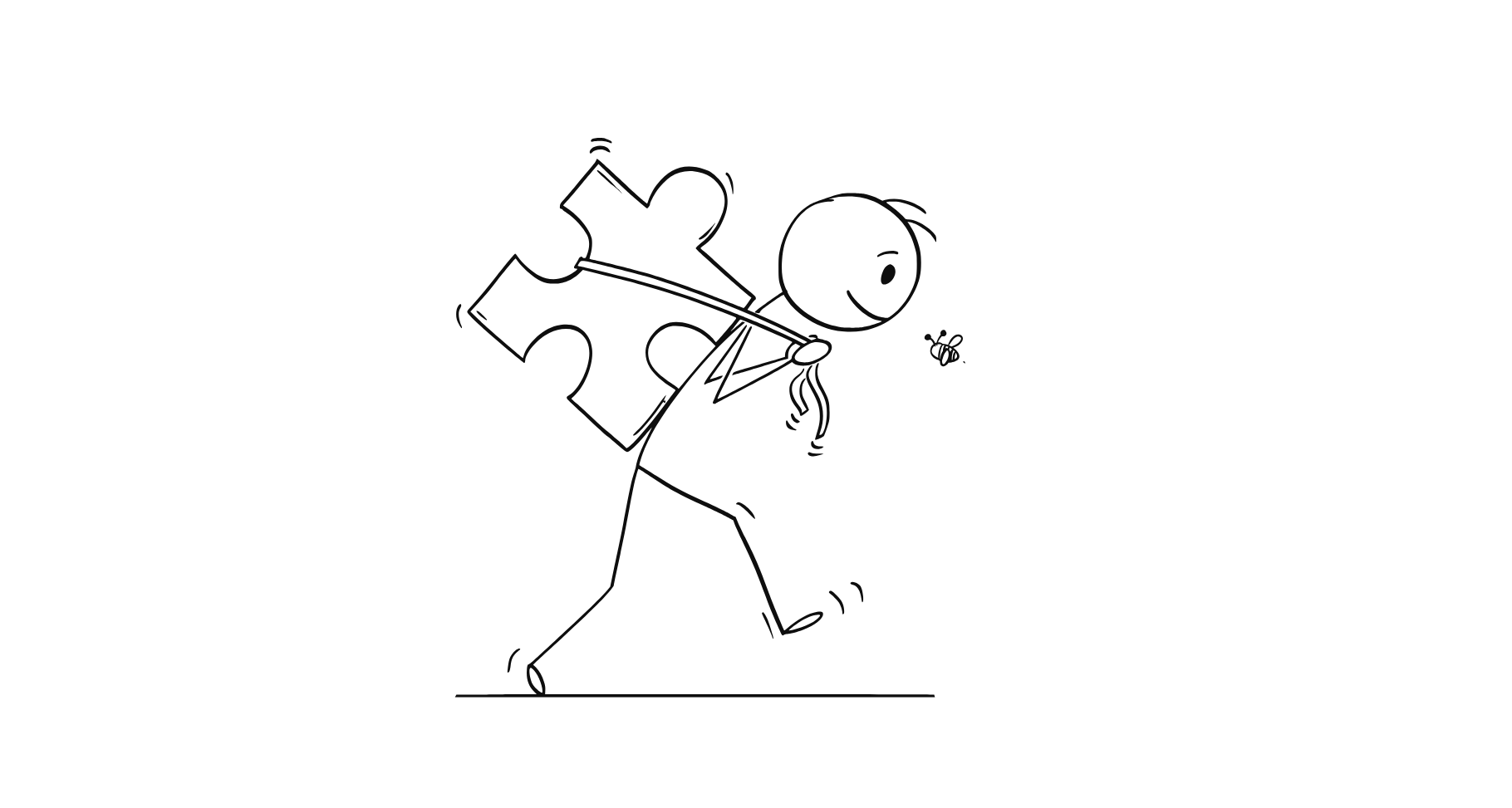 what changes when you stop carrying it alone