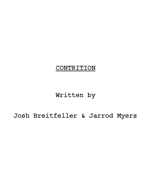 Contrition
