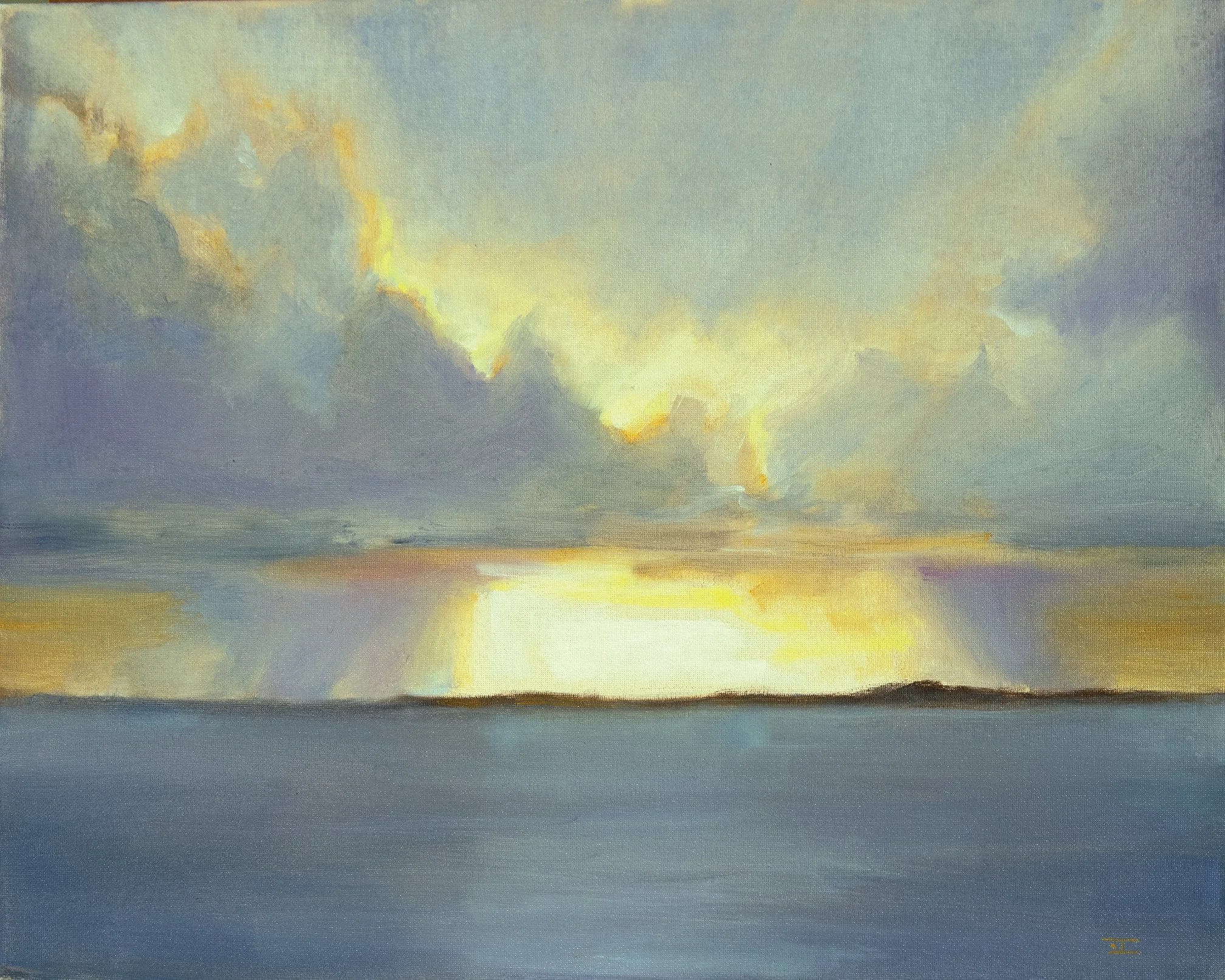 Ocean Storm, 16x20, oil on canvas