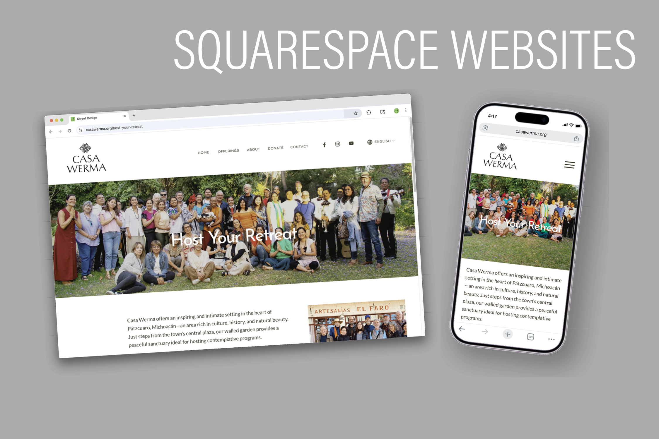 Why we love Squarespace!