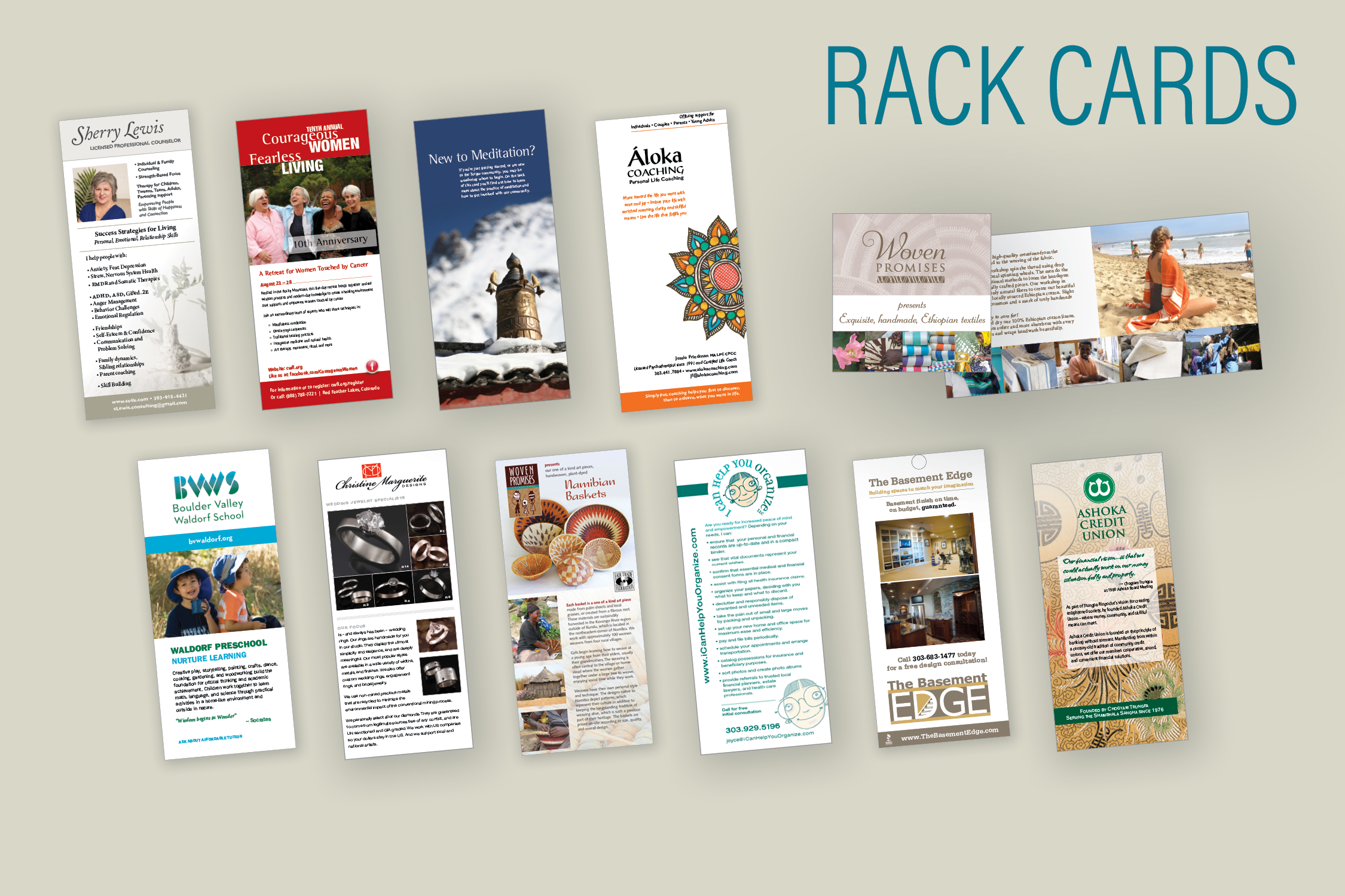 Rack Cards