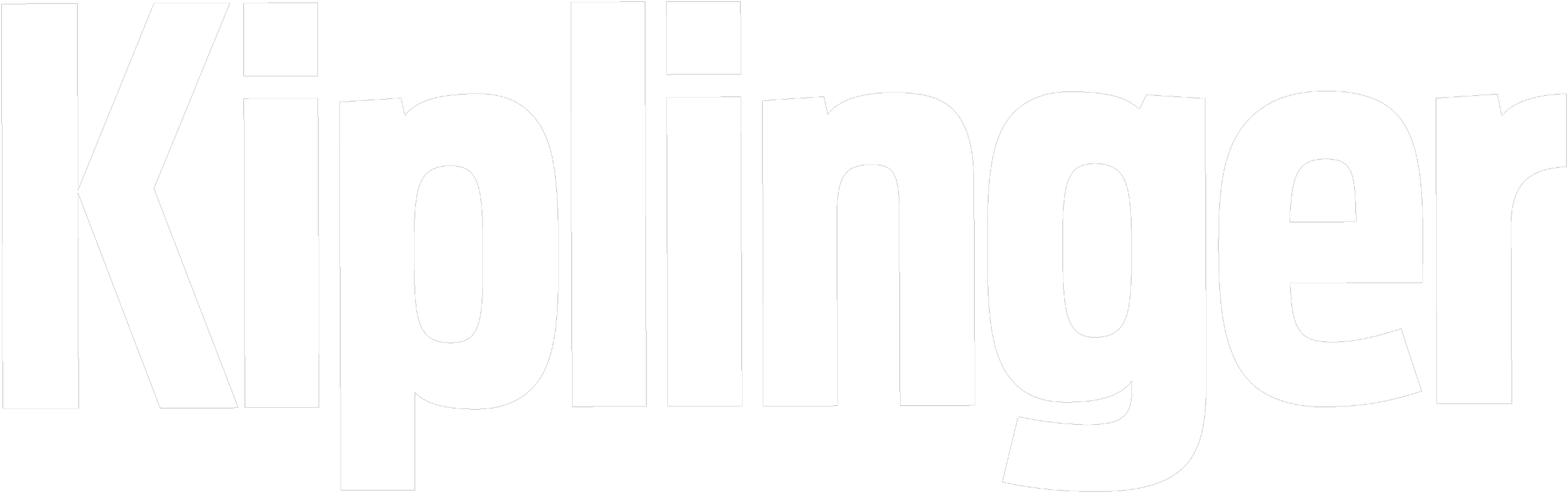 The word 'Kliphinder' written in large, bold, stylized black and white font.