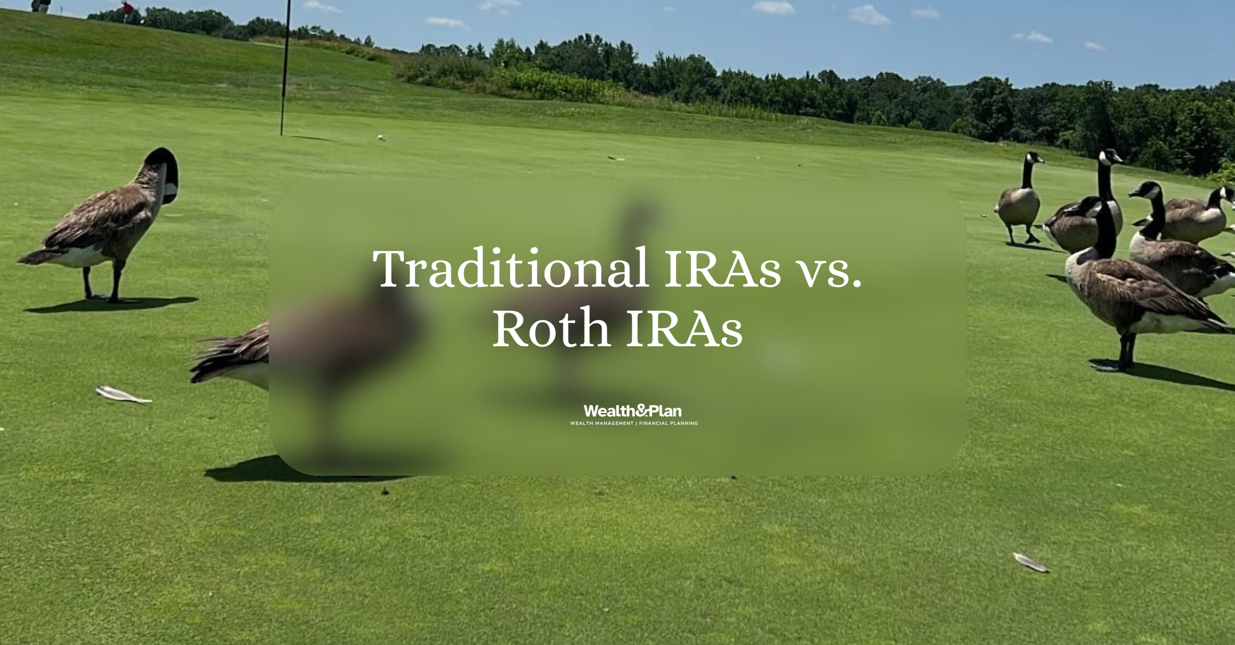 Traditional IRAs vs. Roth IRAs