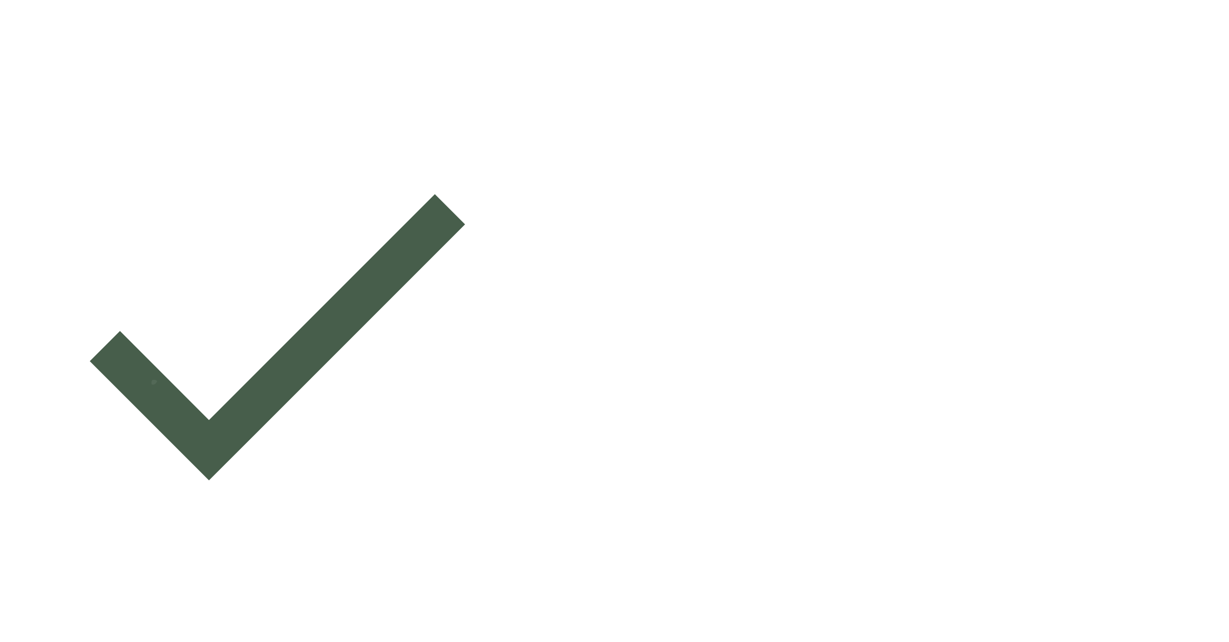 A checkmark inside a square, representing confirmation or correctness.