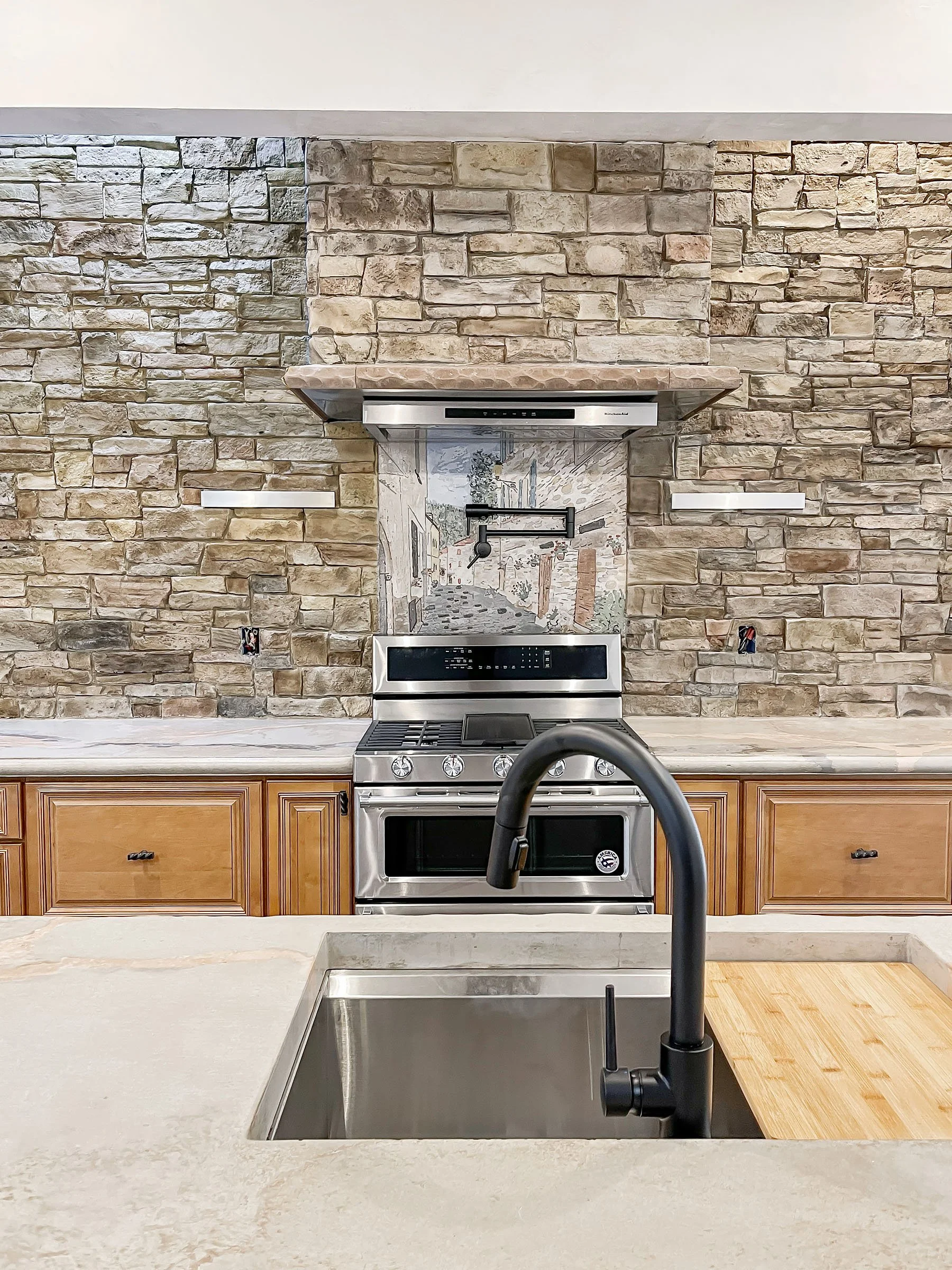 Tuscan Backsplash