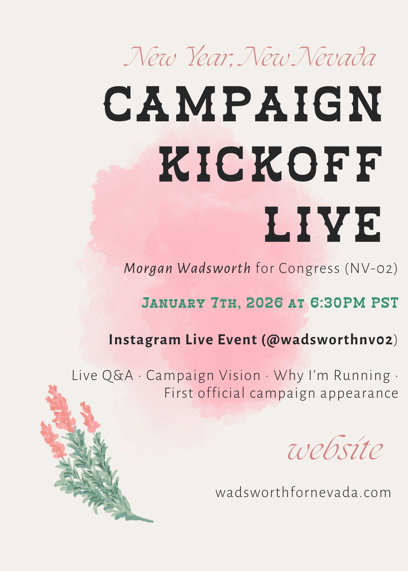Campaign Kickoff Live