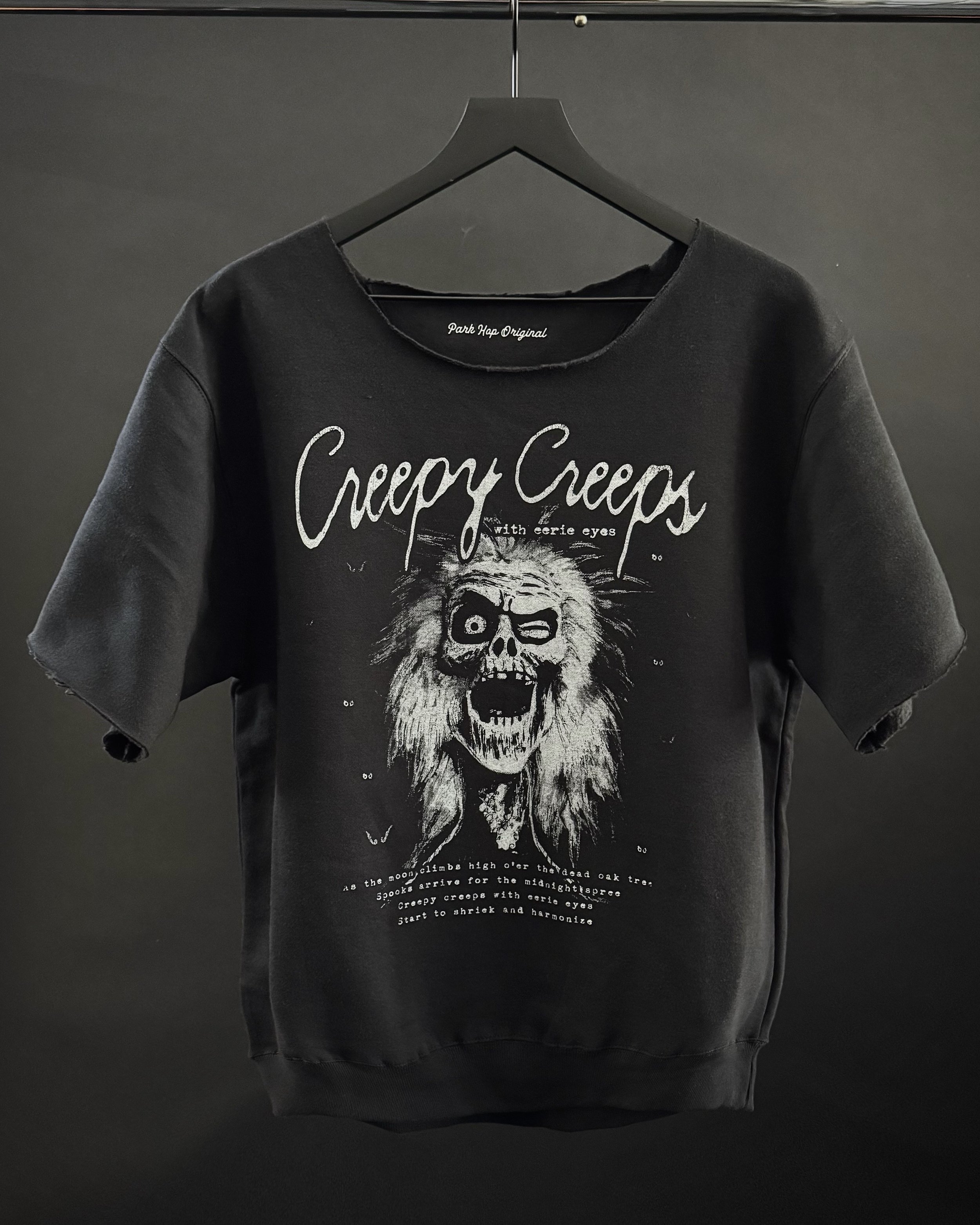 Creepy Creeps Raw Cut Crewneck Sweatshirt