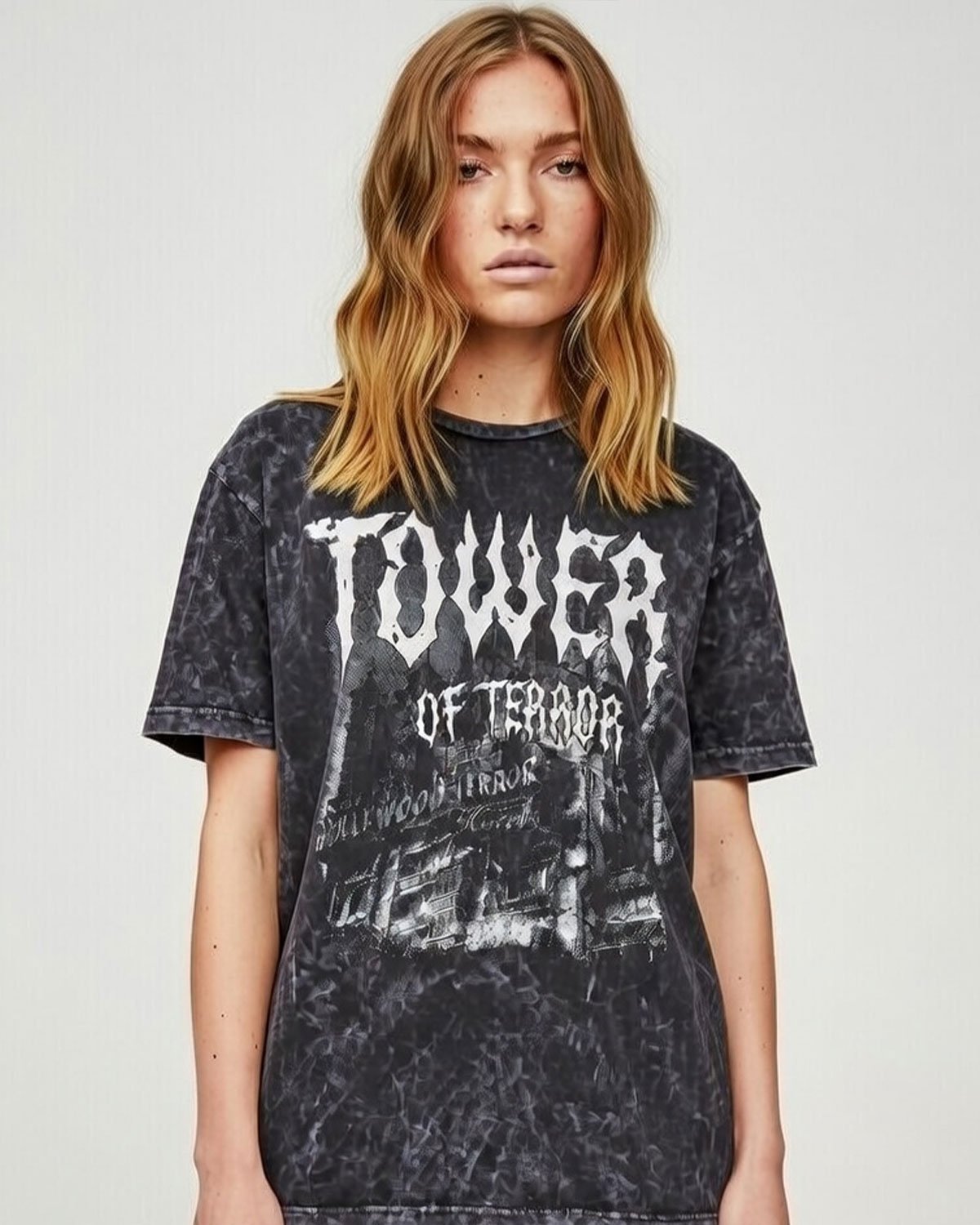 Tower Tee – Vintage Cloud Dye T-Shirt — Park Hop Tees