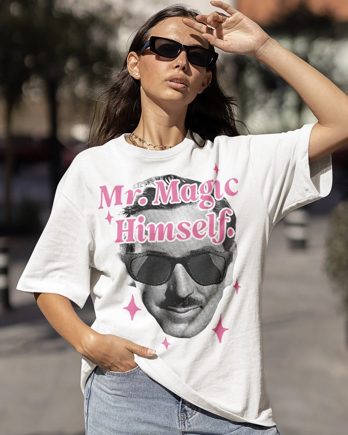 Mr Magic Himself Jumbo Print - Classic or Oversized Fit