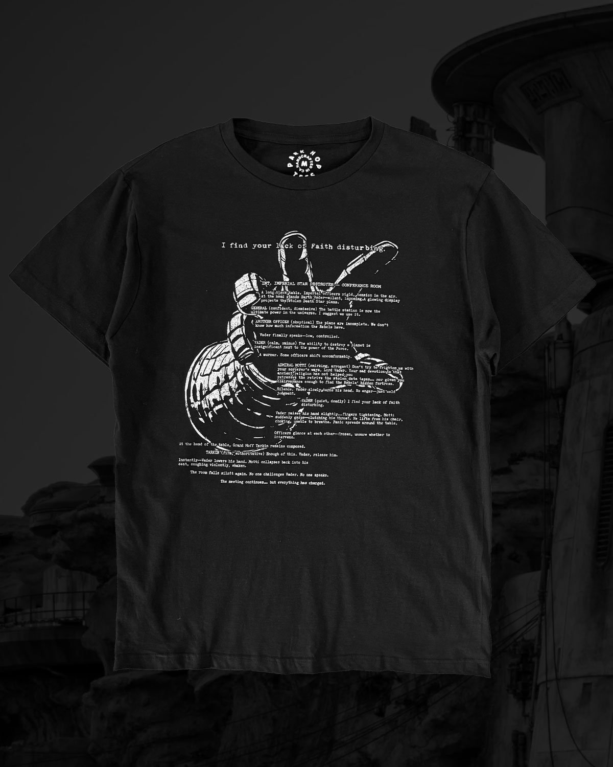 Lack of Faith Script Tee - Two Styles