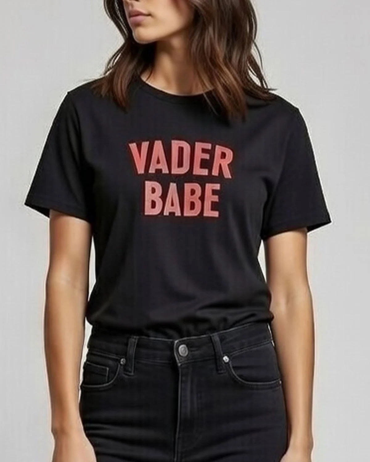 Dark Side Babe Tee - Classic & Oversized Fit