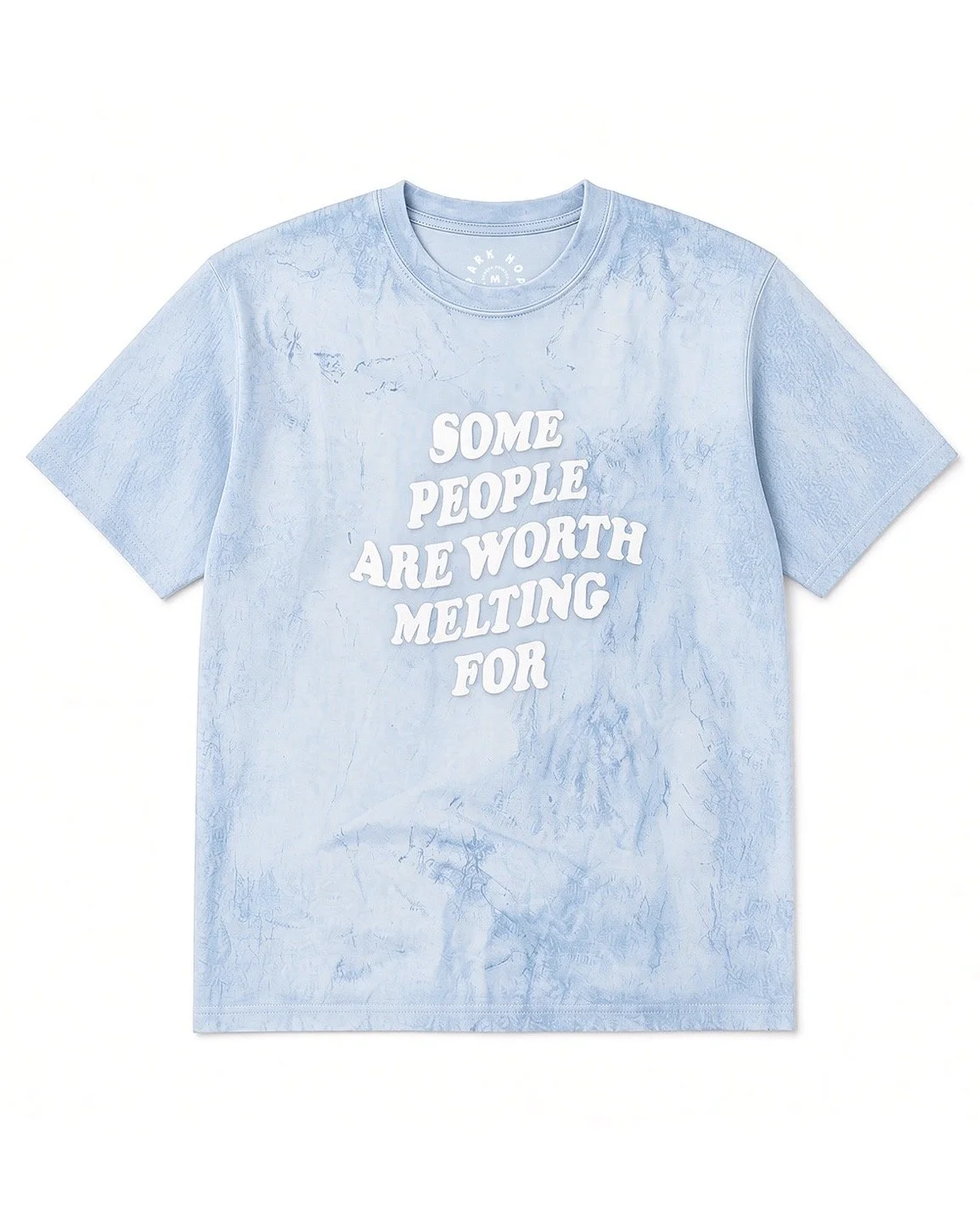 Worth Melting For Tee - Premium Comfort Color Colorblast Blue