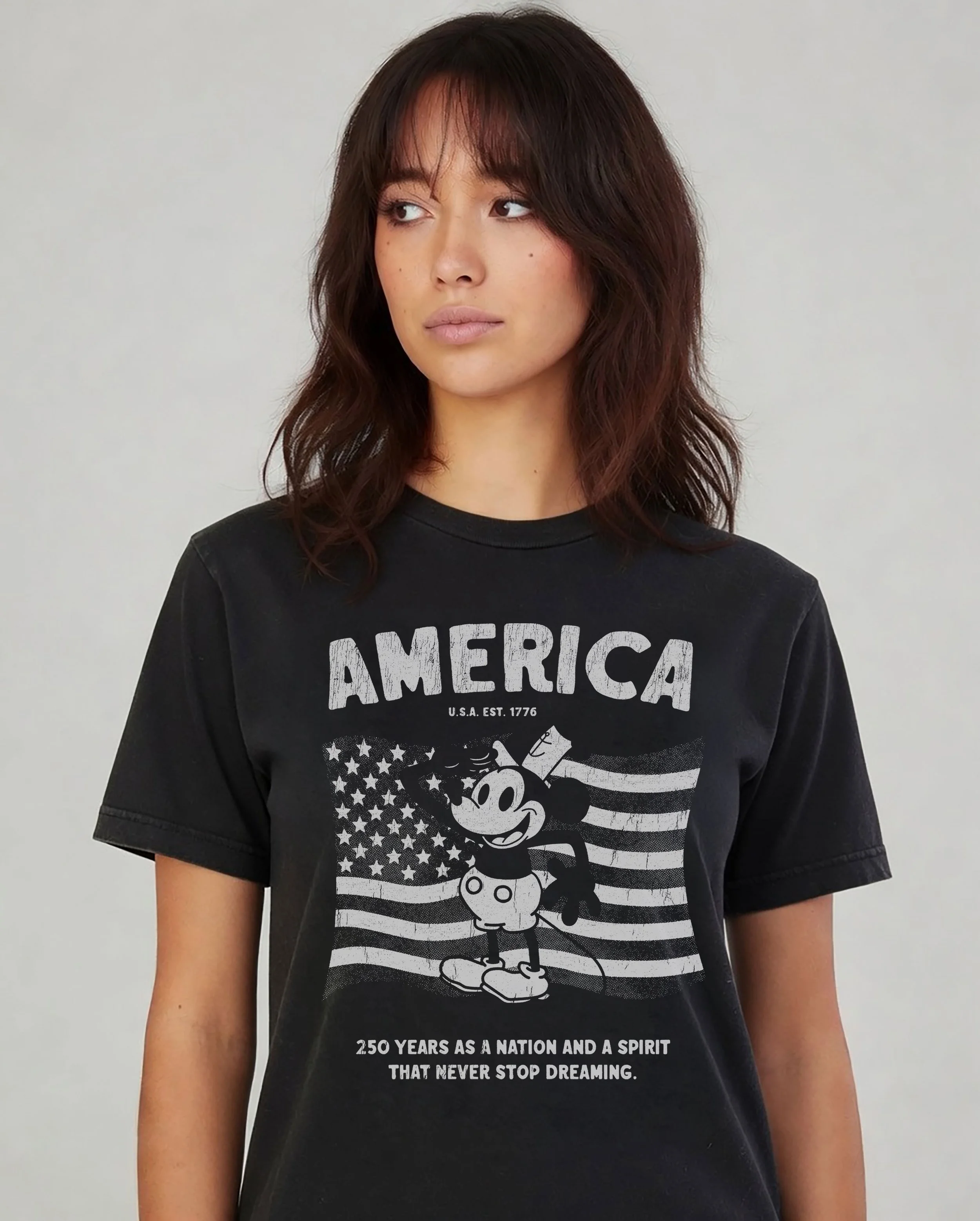 Black Vintage America 250 Tee 🇺🇸 - in 2 Styles