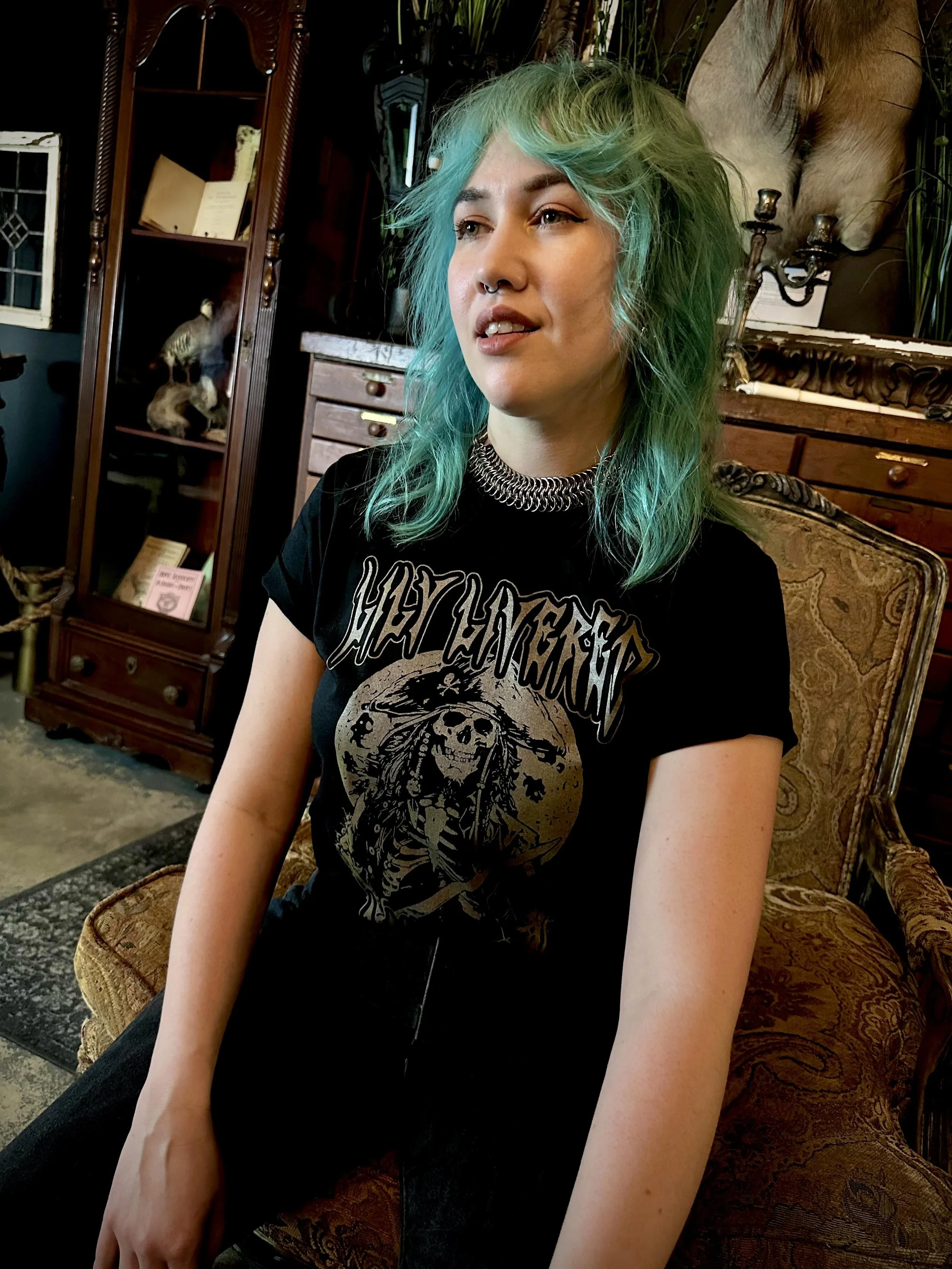 Lily Livered Lubber Pirate Tee - Classic or Oversized Fit