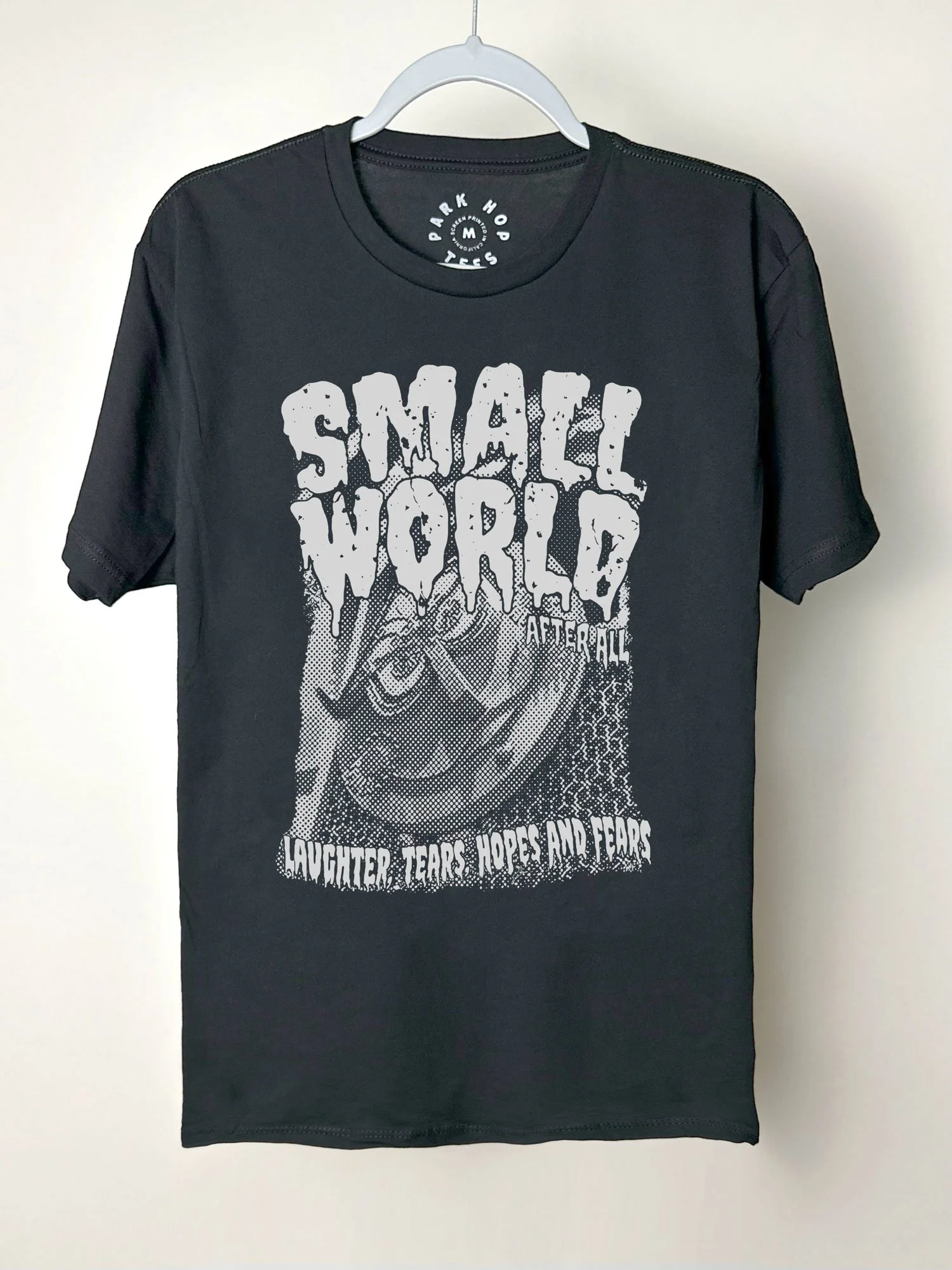 Spooky Small World Grey Ink - Classic or Oversized Fit