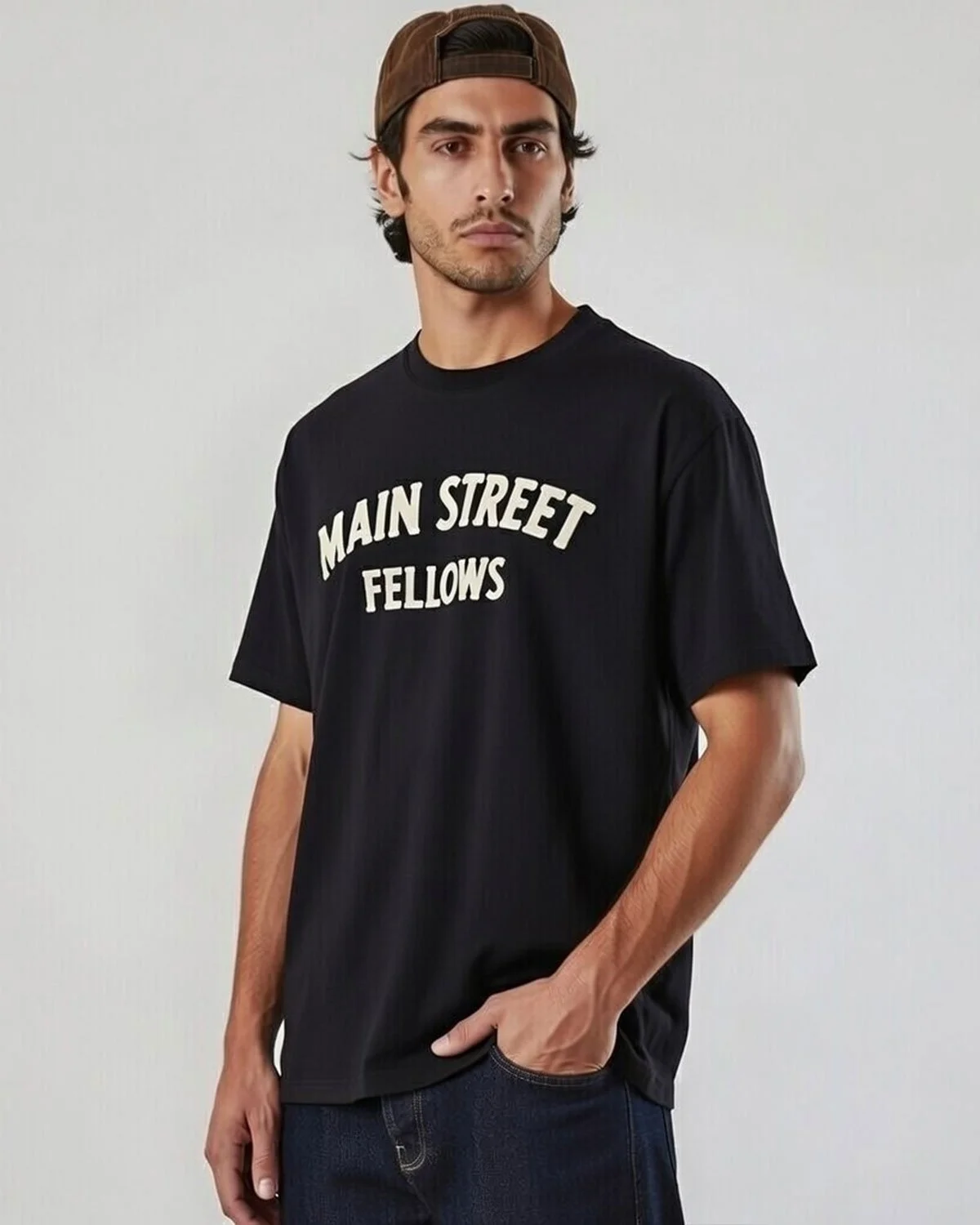 Main Street Fellows - Oversized T-Shirt – In 2 Colors