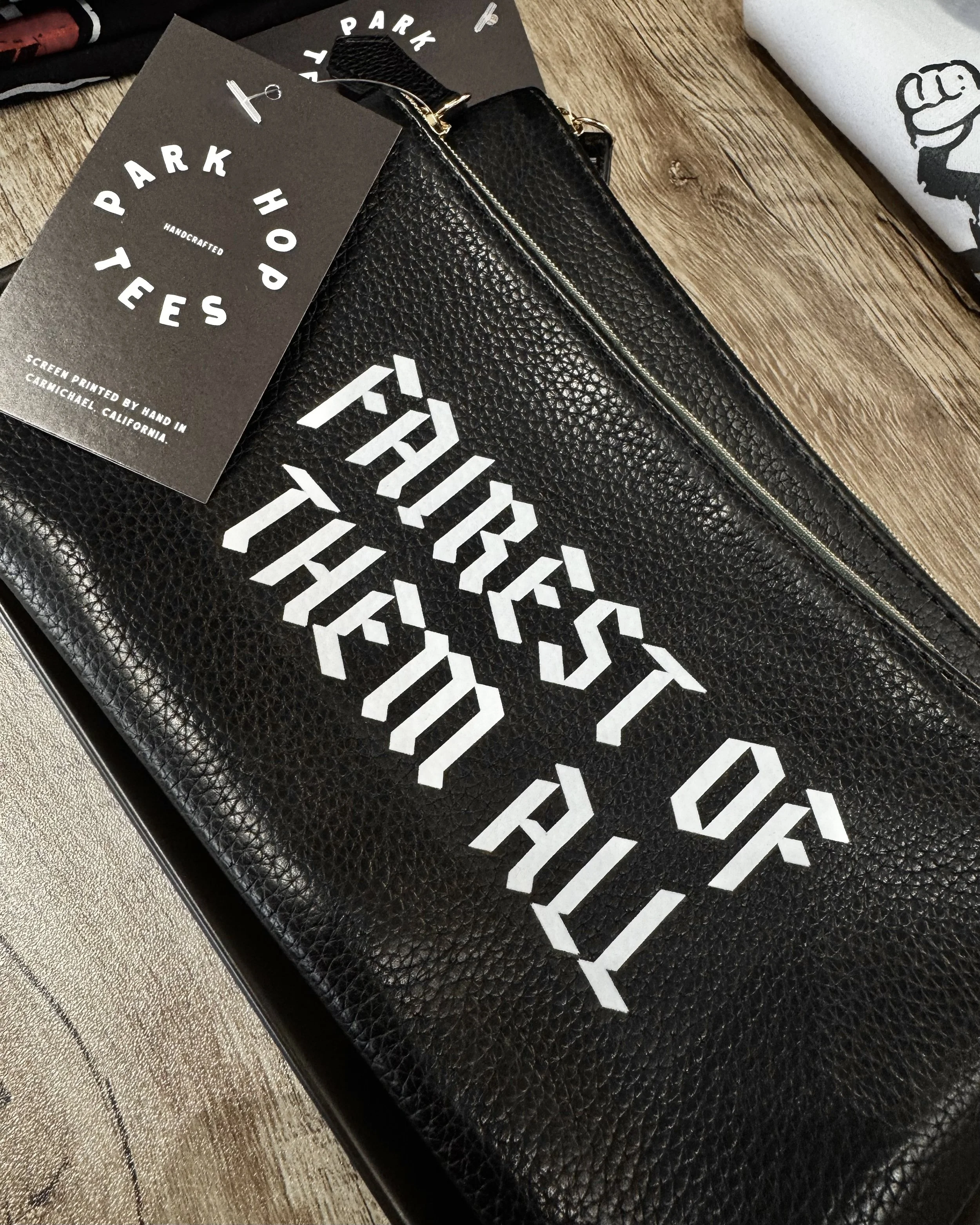 Fairest Of Them All - Eco Leather Travel Makeup Bag 8"x5"