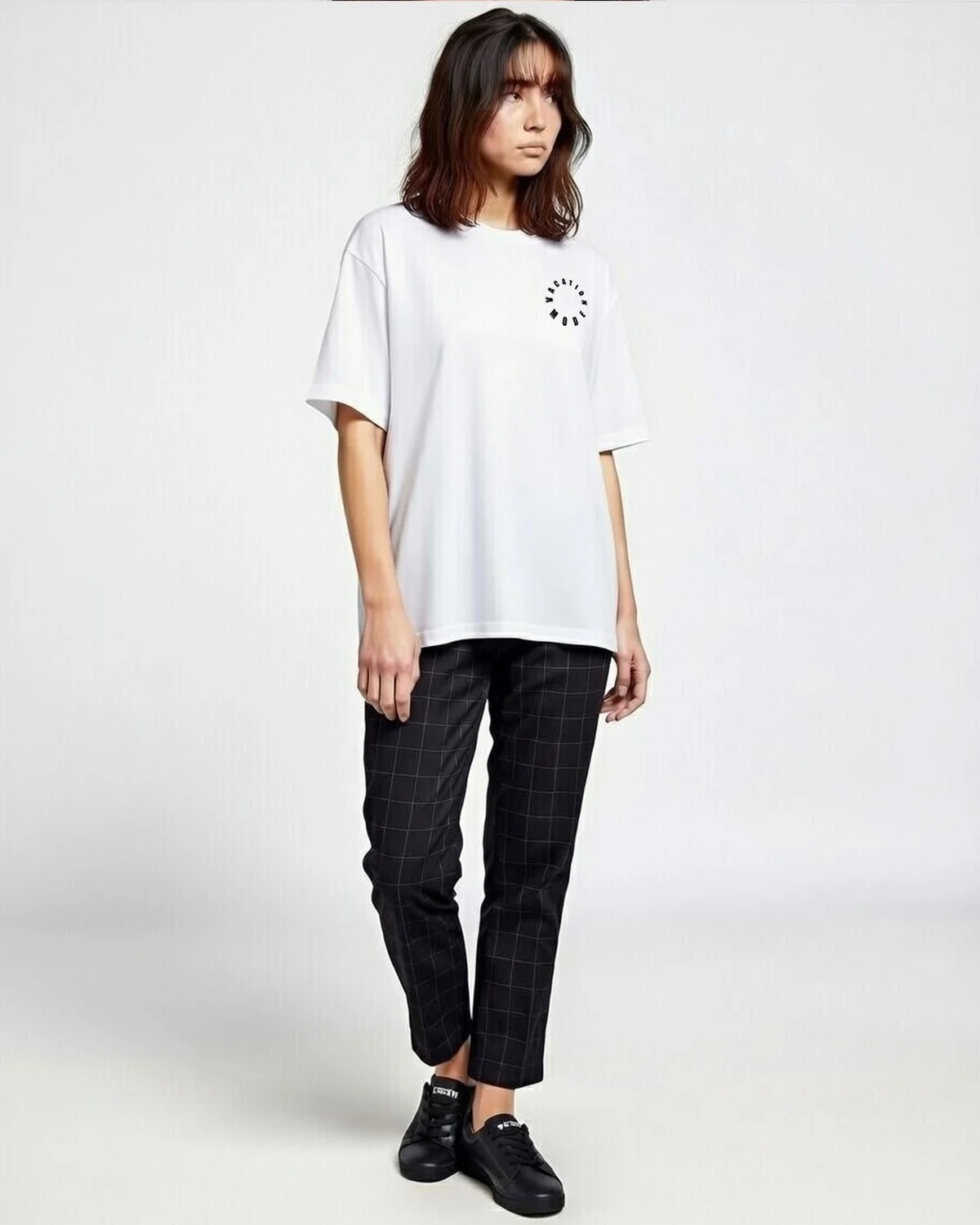 Long Lines Better Than Long Days at Work Tee White Oversized Fit Shirt front.jpg