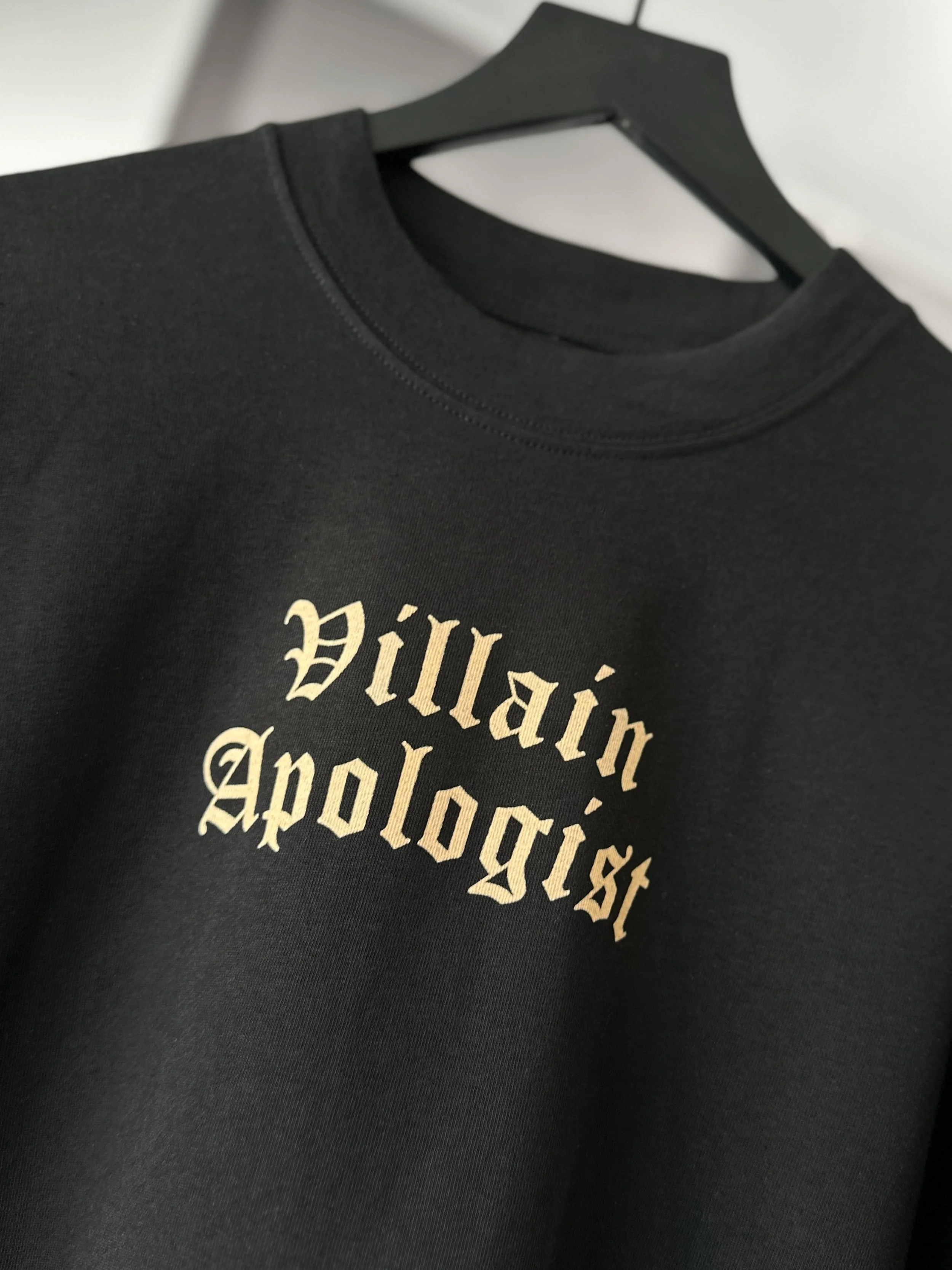 Villain Apologist Shirt- Oversized & Classic Fit