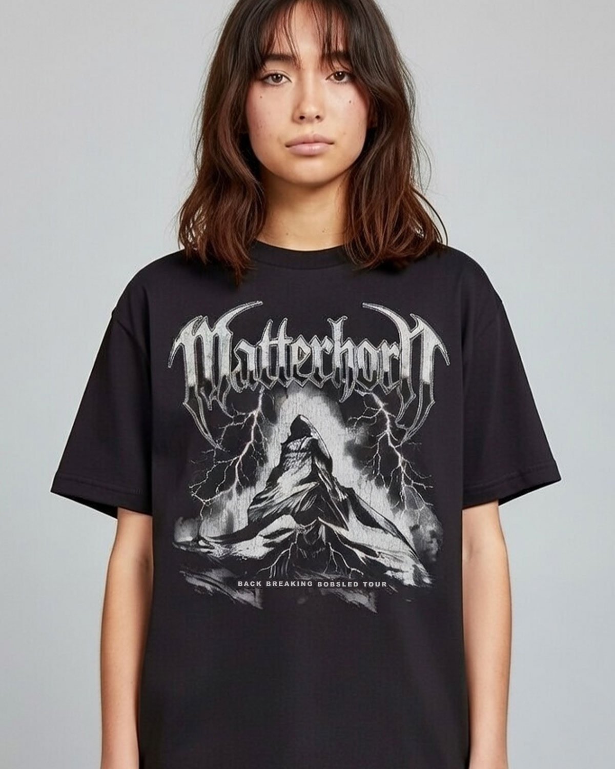Matterhorn Metal Tee - Classic & Oversized Fit