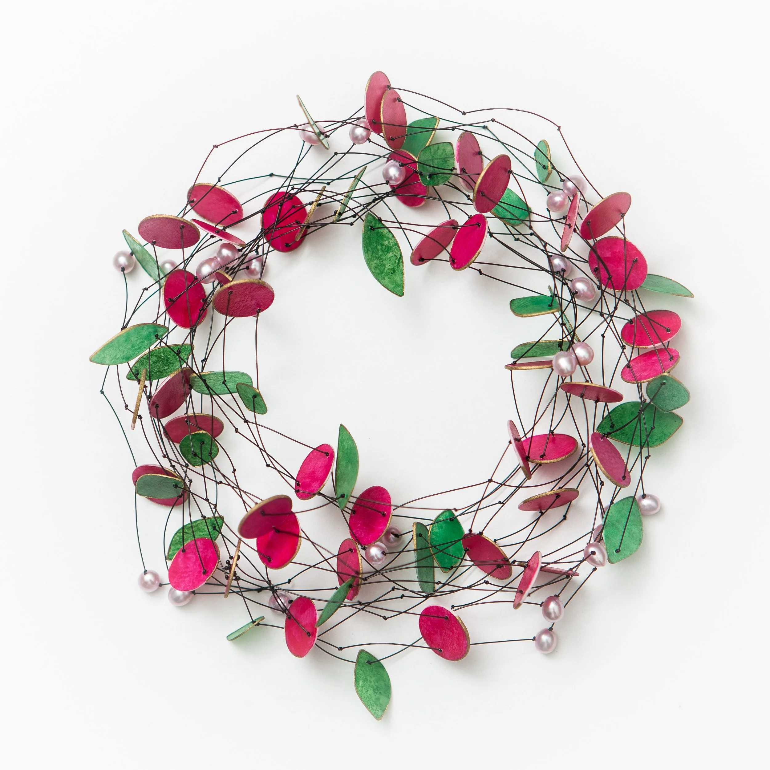 red and green poetry of lightness