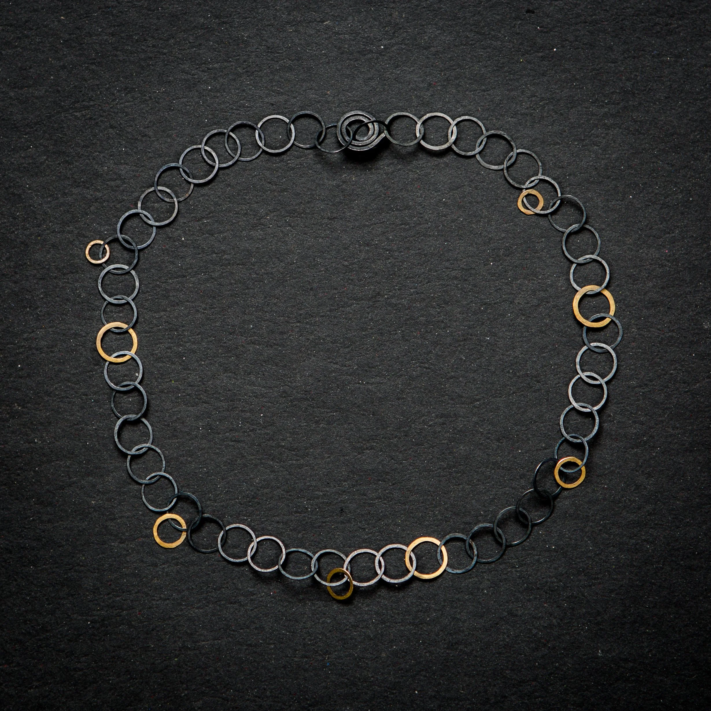 Silberkette, 925er Silber geschwärzt mit 750er Gelbgold.jpg