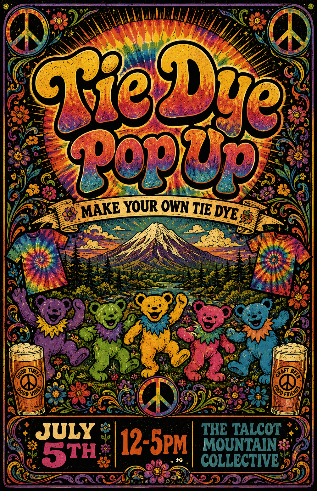 Tie Dye Pop Up @ TMC