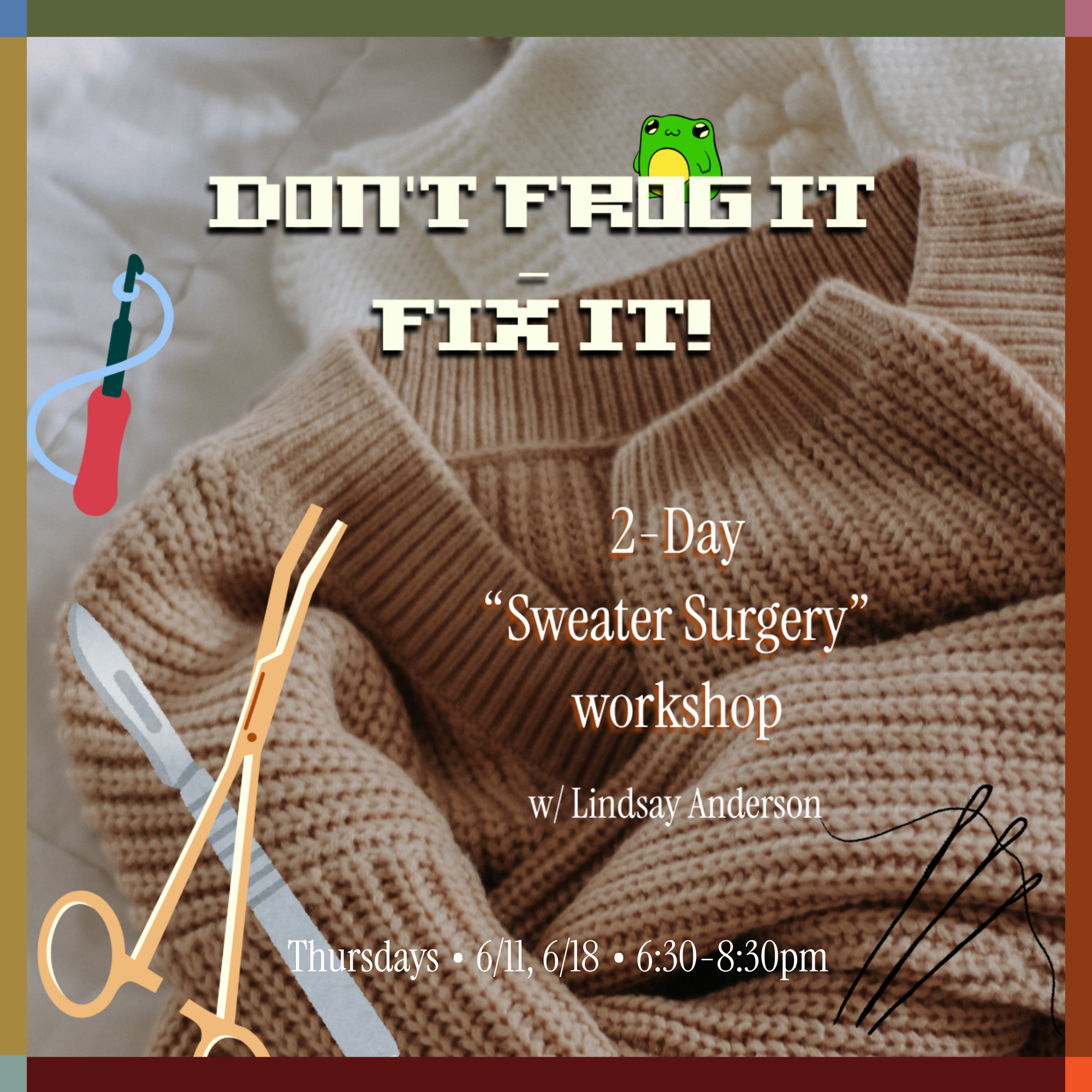 Don’t Frog It, Fix It!: A 