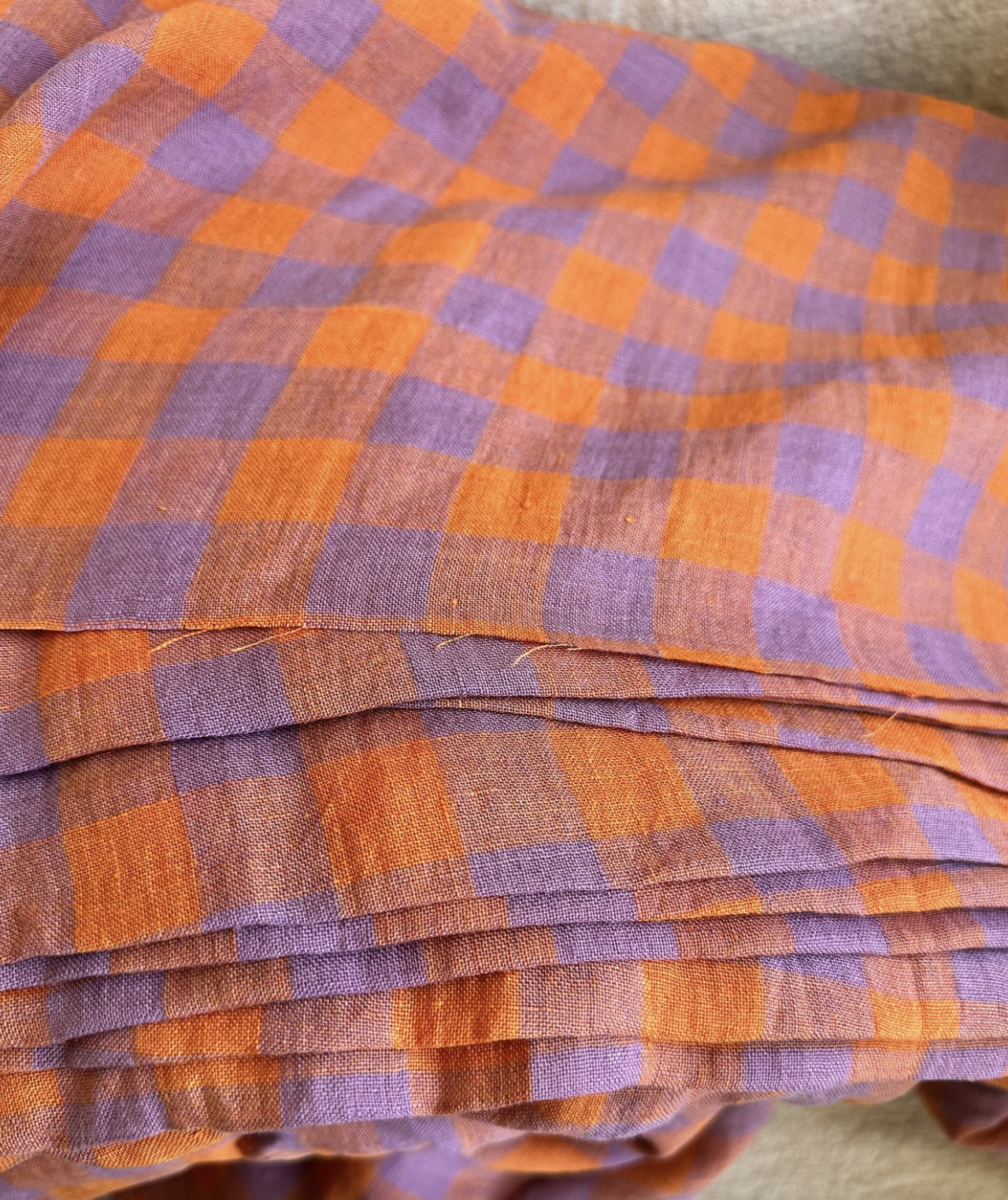 Mill House Linen Check