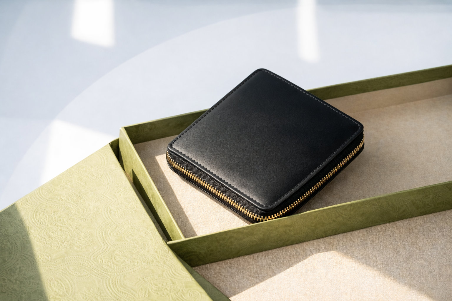 THE SIGNATURE LEATHER WALLET