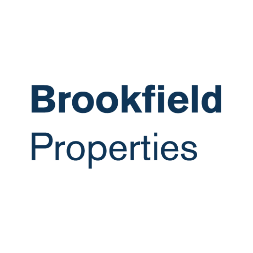 Brookfield Properties logo representing a global commercial real estate owner and operator