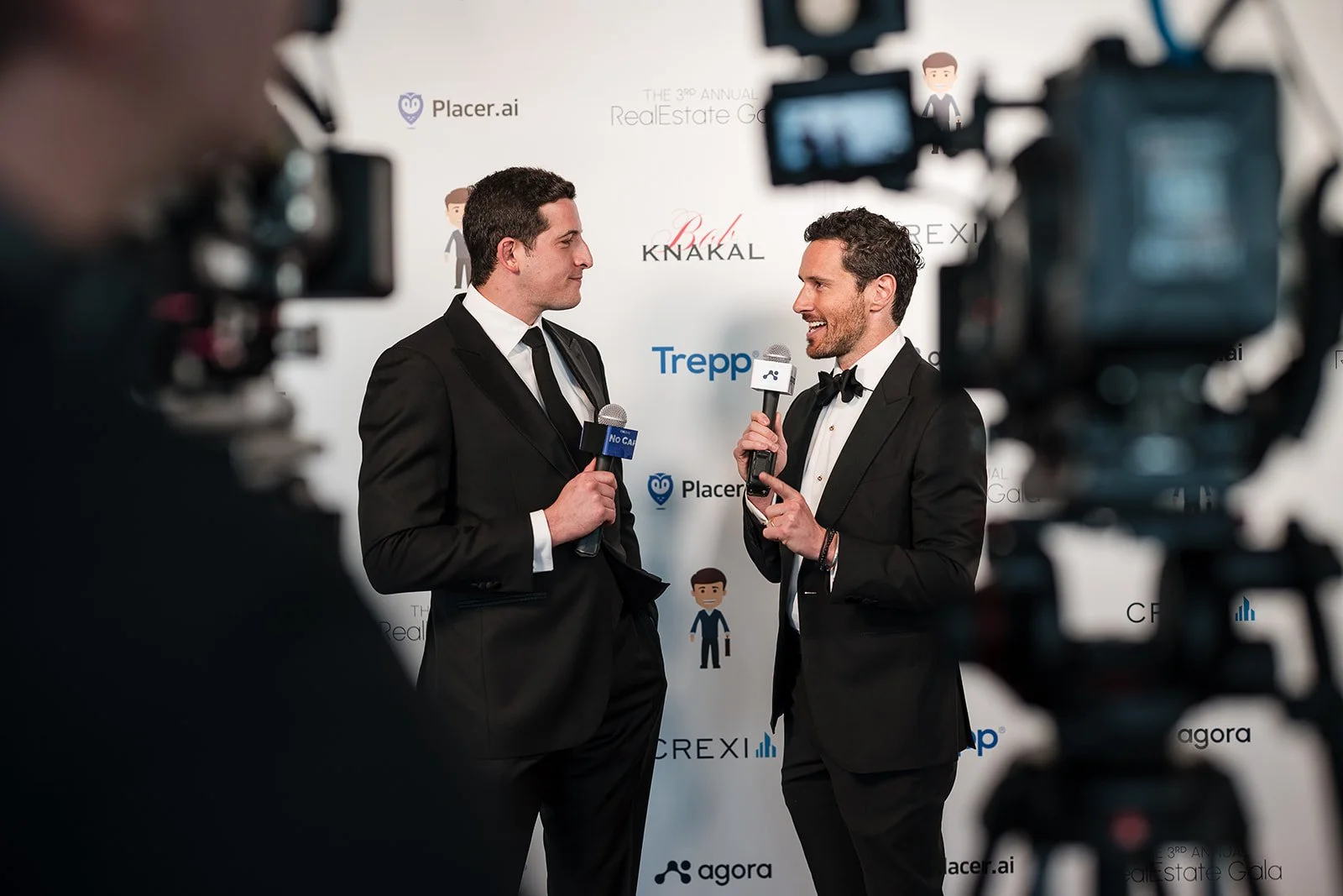 Jack Stone hosting a commercial real estate event