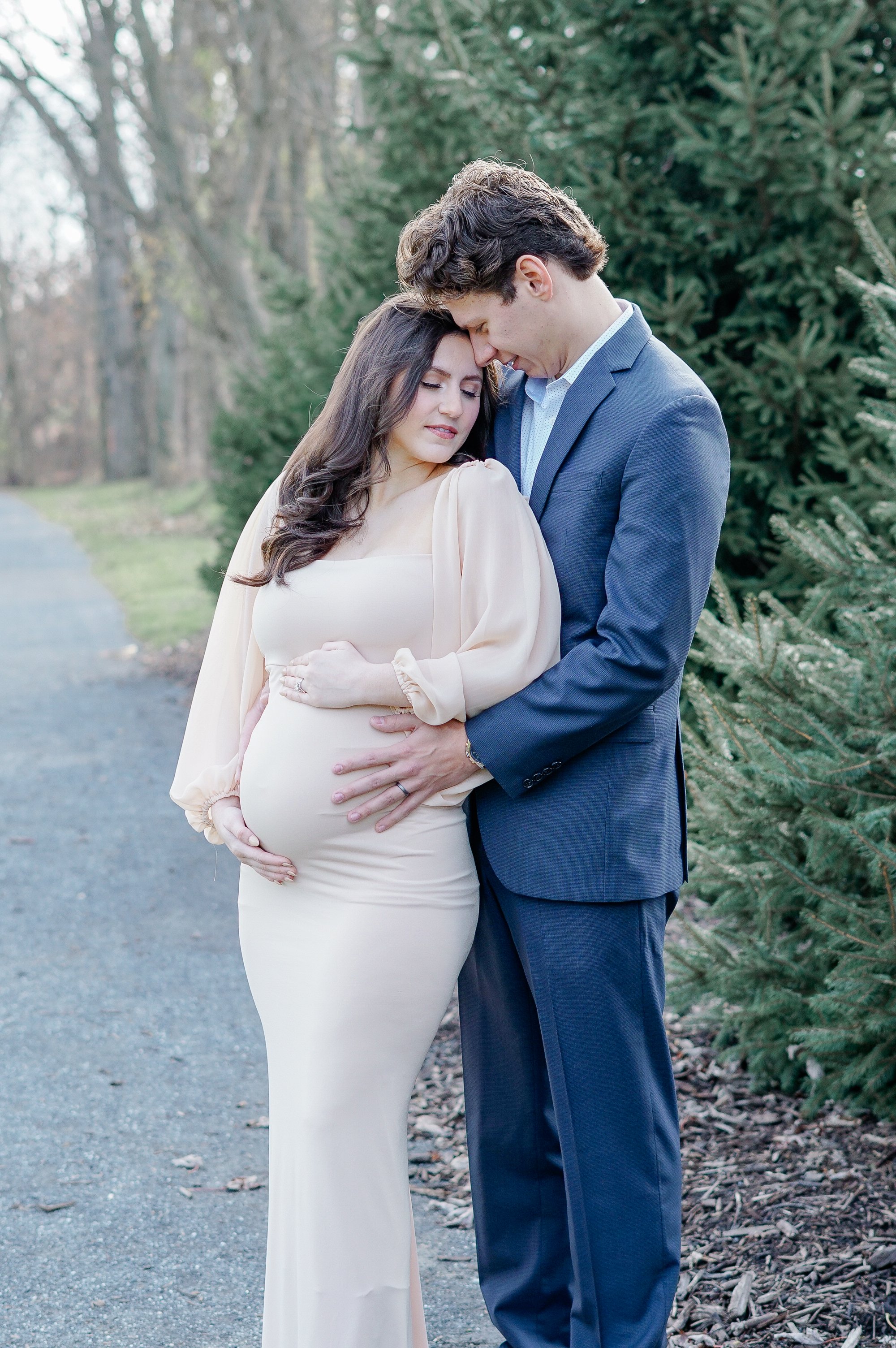 Laurie’s customers, Larissa and Emmett, just married walking off the aisle together.