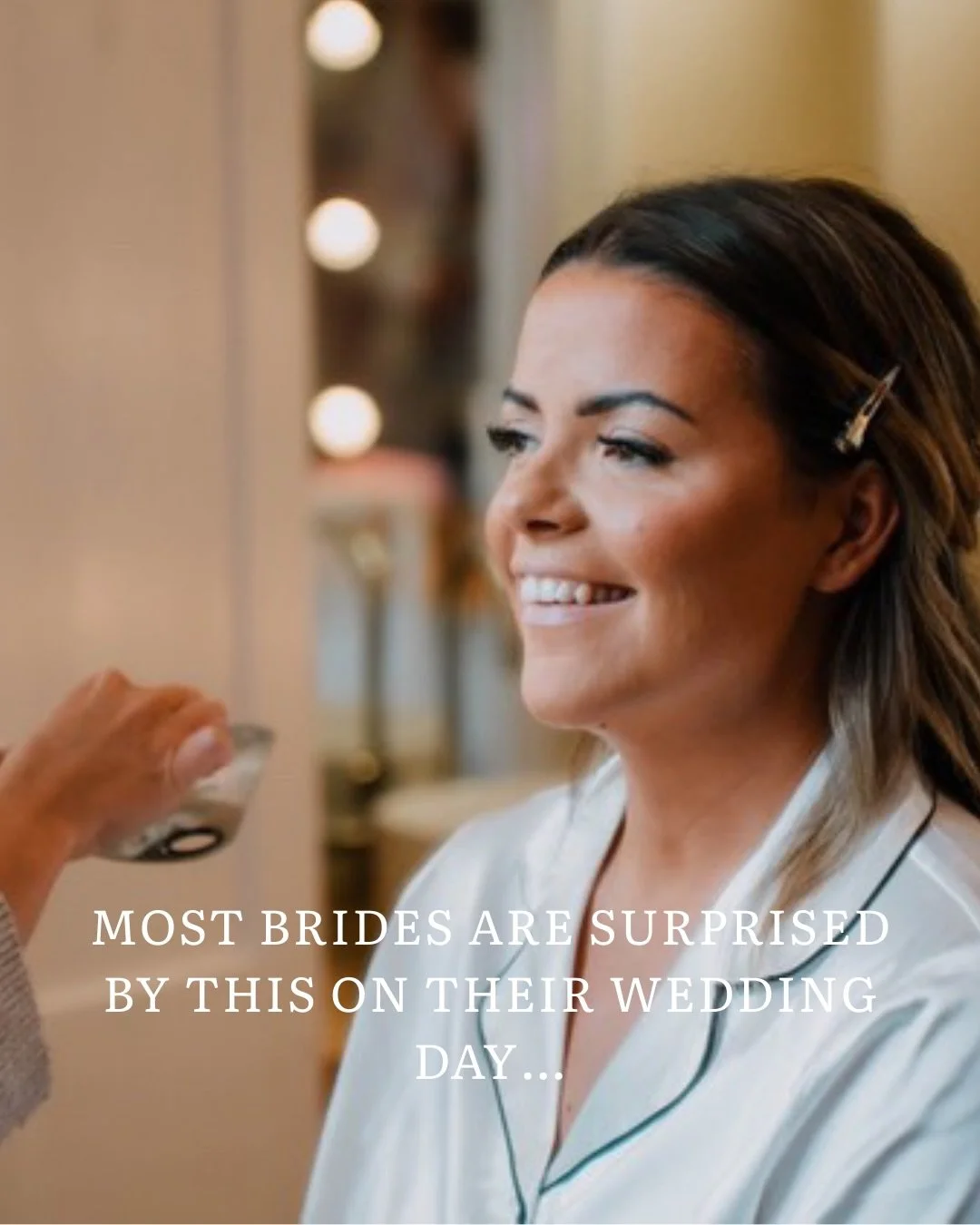 Most brides are surprised by how their makeup feels on the wedding day 🤍

Your skin is calmer, the full look comes together, and you&rsquo;re feeling confident and excited, not analysing every detail.

The trial is just the first step.

The wedding 