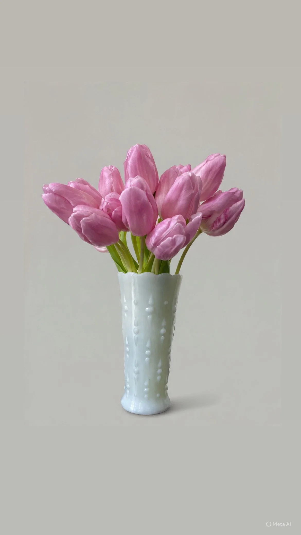 Vintage Milkglass Vase