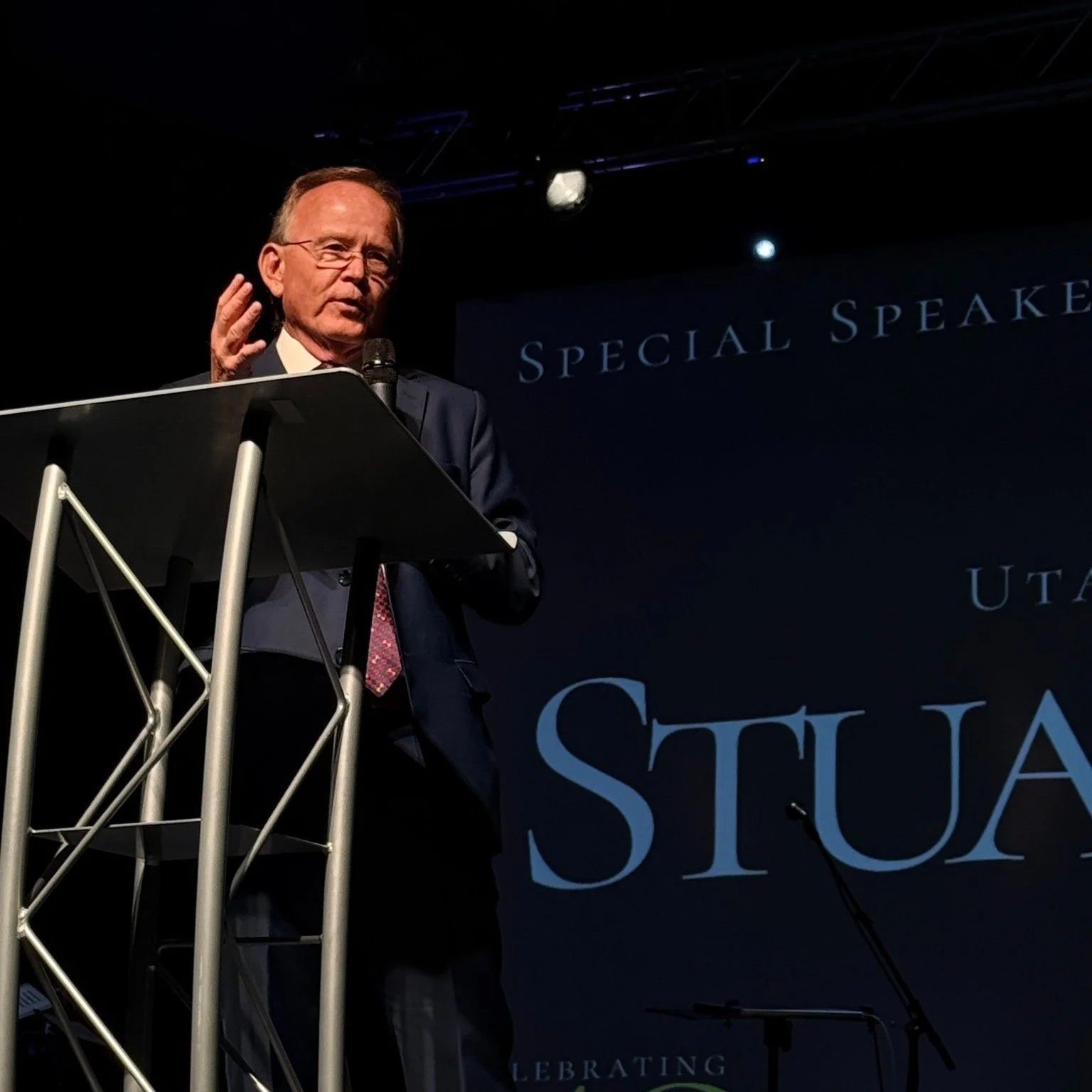 It was a privilege for me to honor Pastor Crowder for 40 years of faithful leadership and service to our community.

Through Christian Life Center and Layton Christian Academy, his service has strengthened families and helped students in Utah and aro