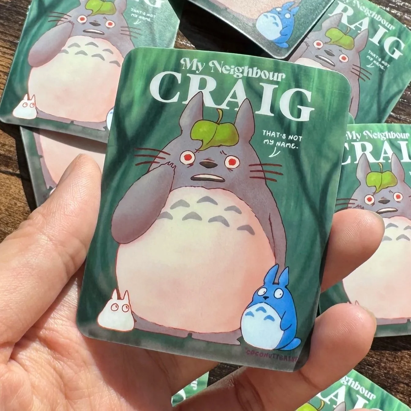 My neighbour CRAIG sticker