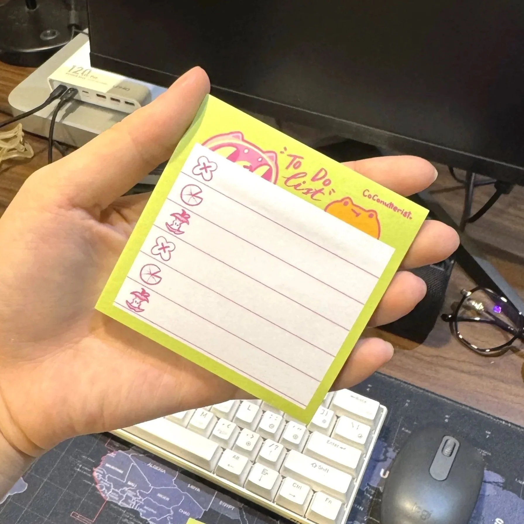 Foobs and Grog To-Do list Sticky Note (PREORDER)