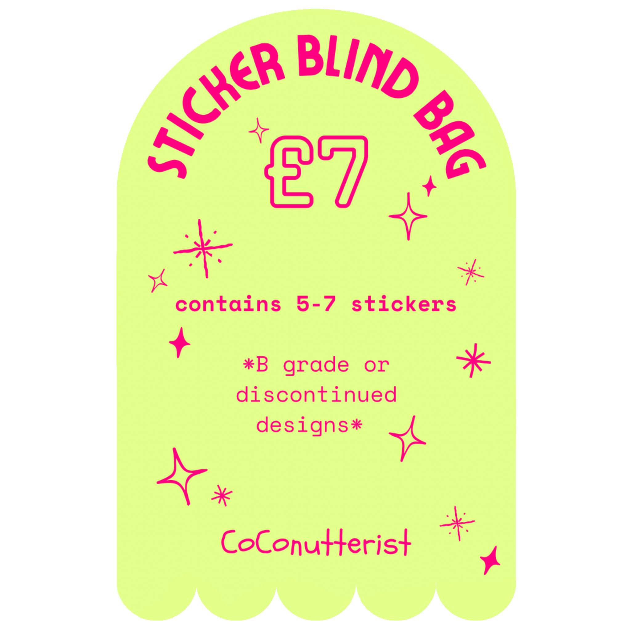 Mystery Sticker Pack Blind Bag