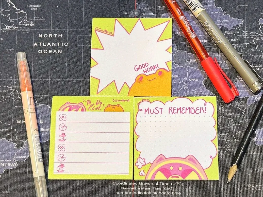 Foobs & Grog Sticky Notes set [3 pcs] (PREORDER)